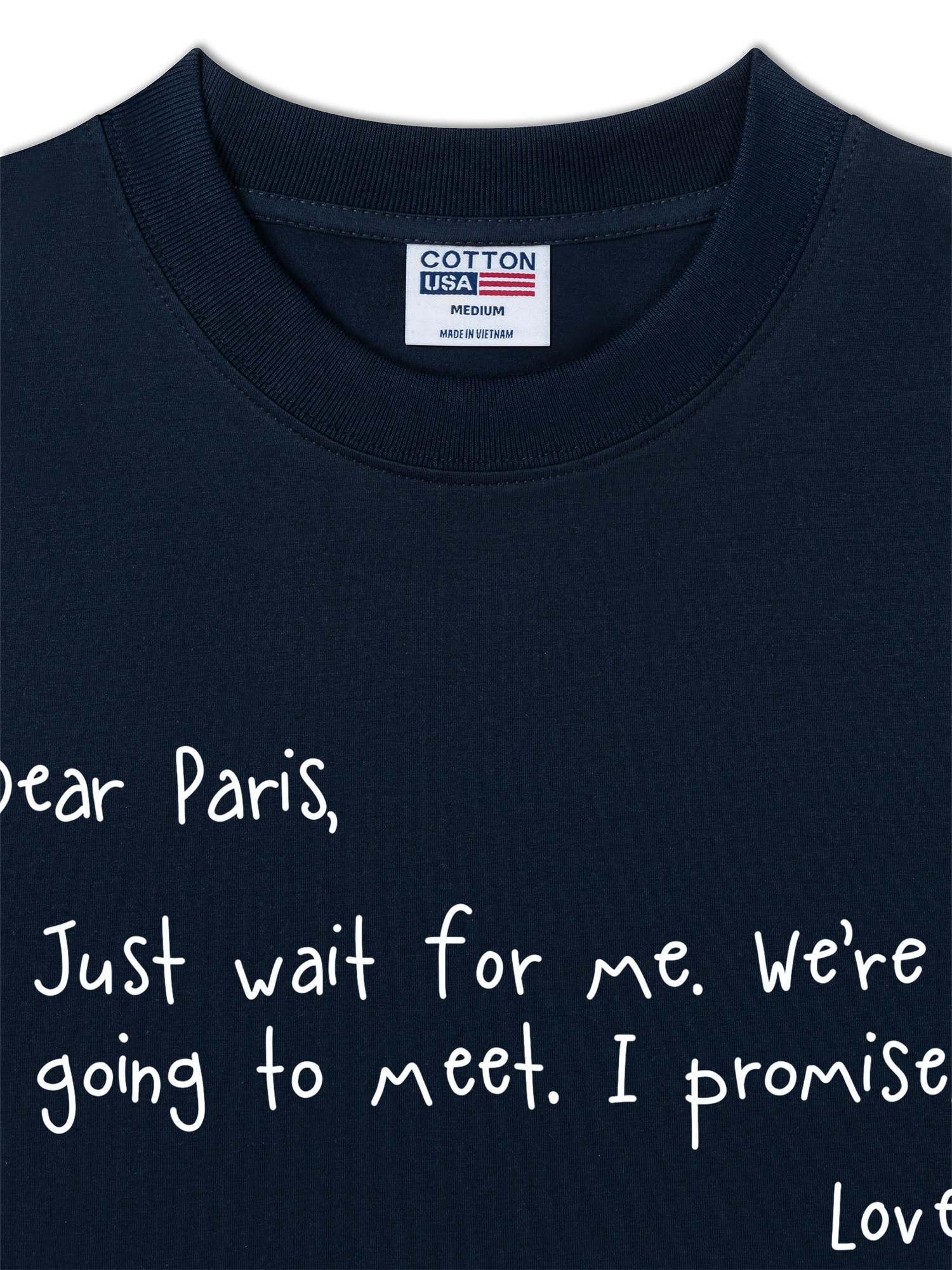 Áo Thun Relaxed Fit City Dear Paris