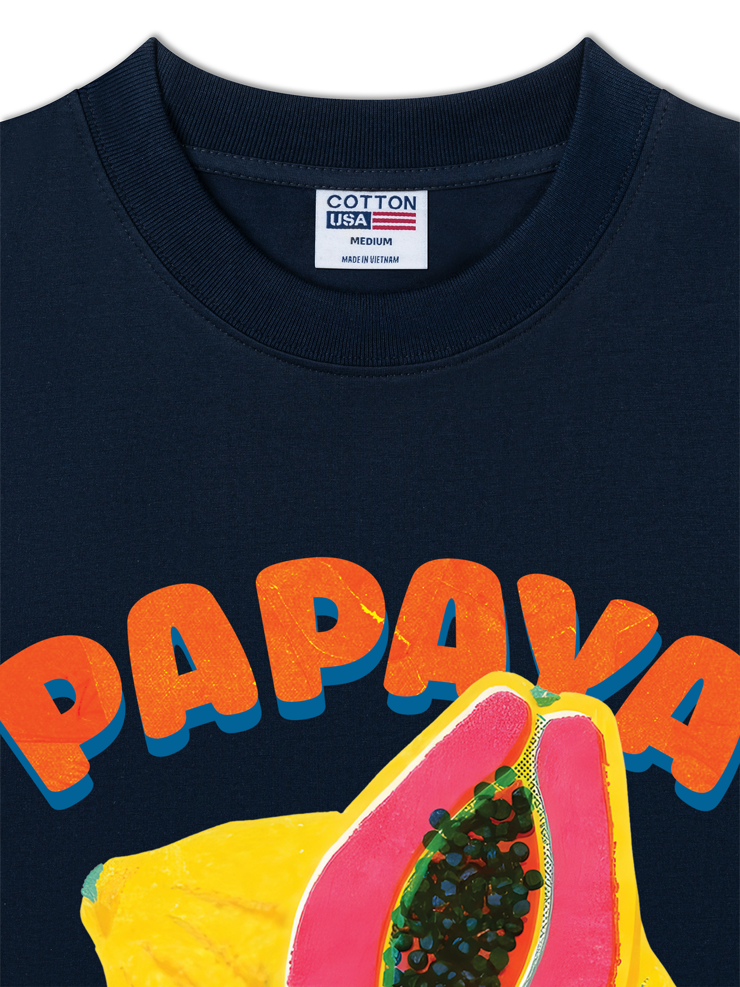 Áo Thun Relaxed Fit Tropical Papaya