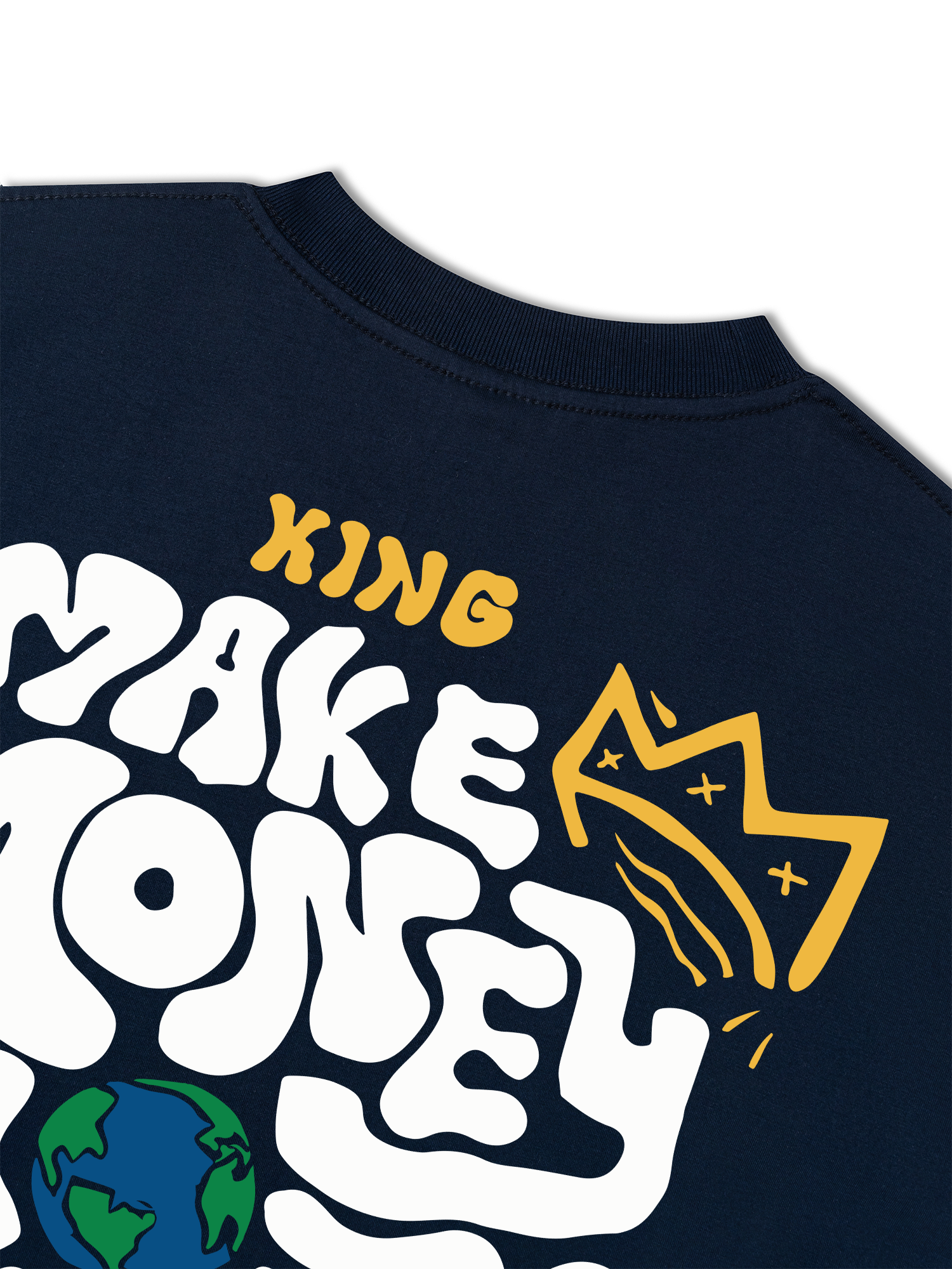 Áo Thun Relaxed Fit Money King Make Not Friend