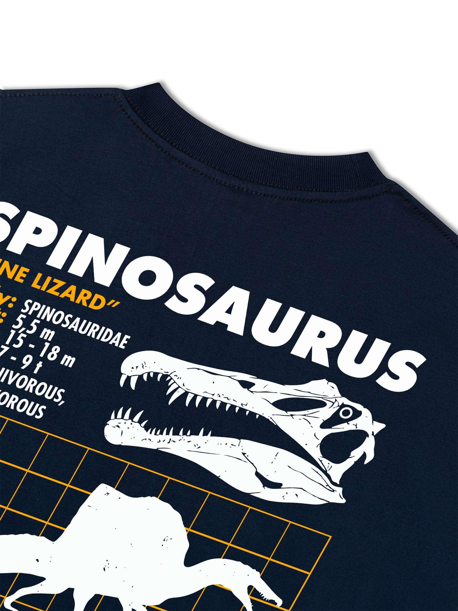 Áo Thun Relaxed Fit Analysis Table Spinosaurus