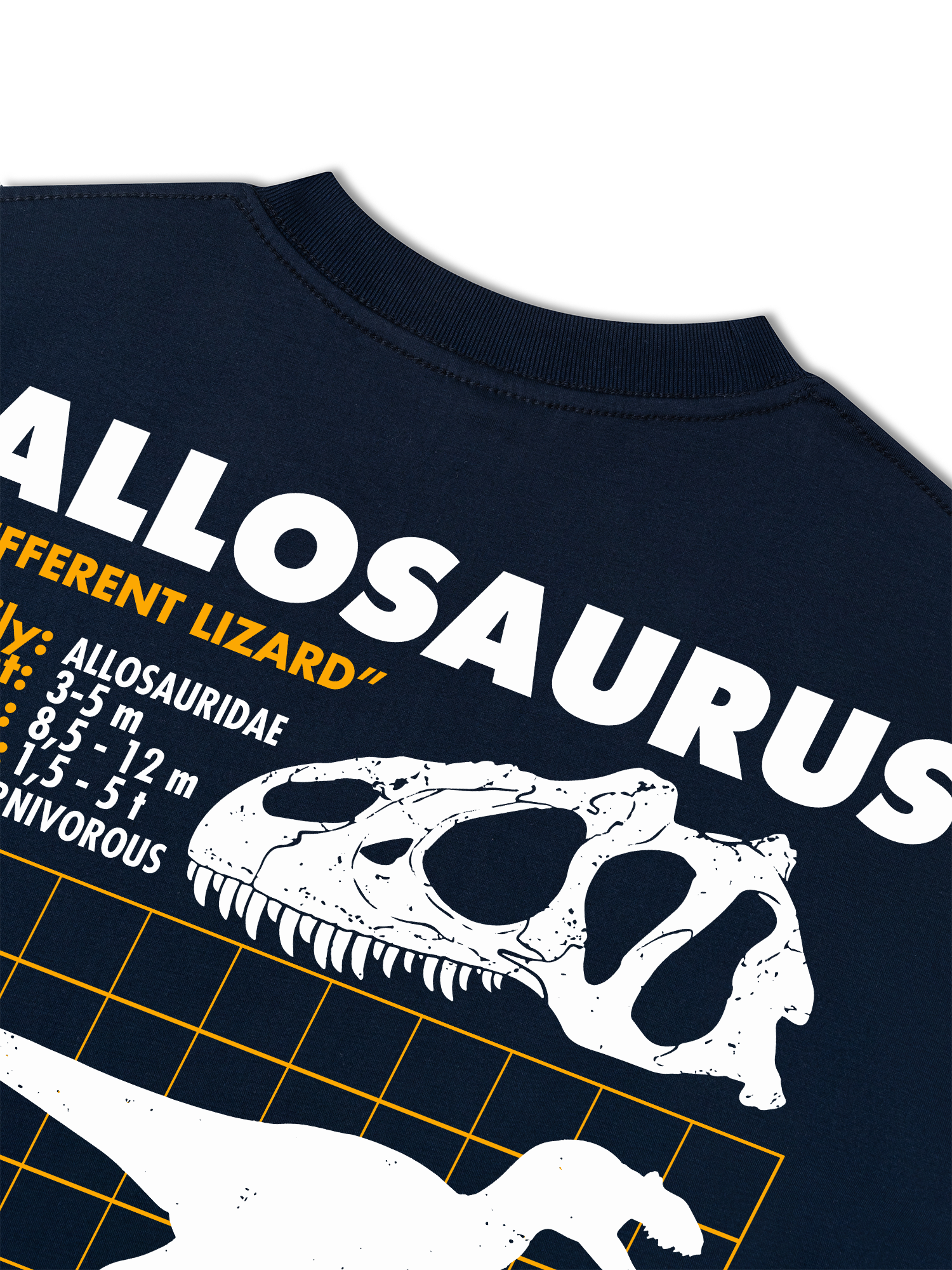 Áo Thun Relaxed Fit Wild Life Analysis Table Allosaurus