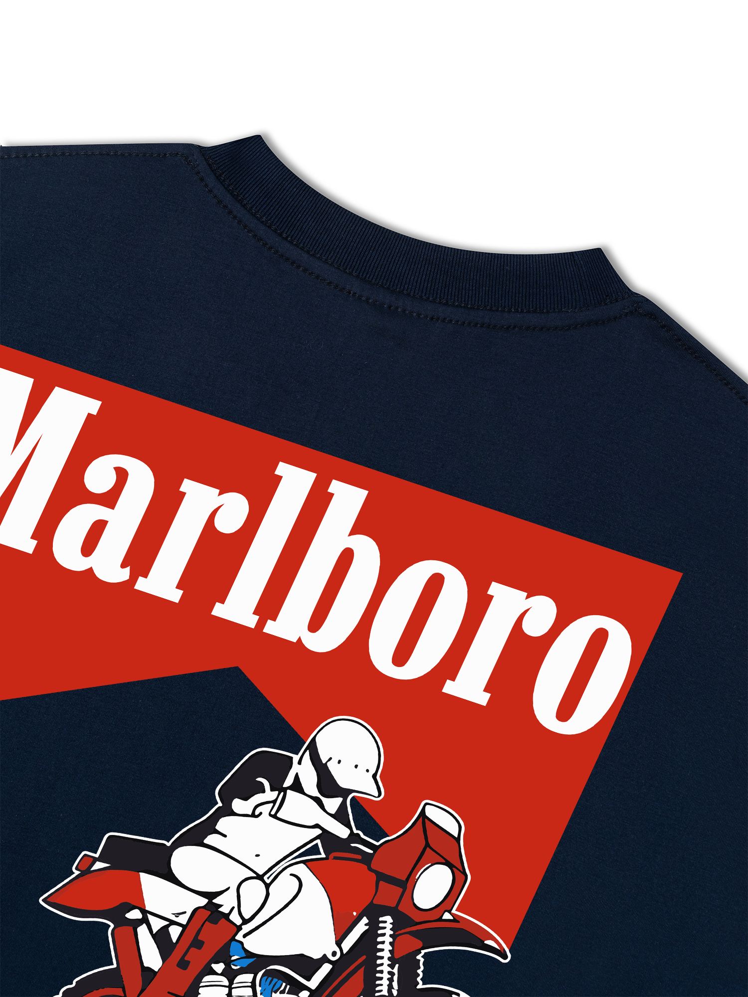 Áo Thun Relaxed Fit Marlboro Paris Dakar 86