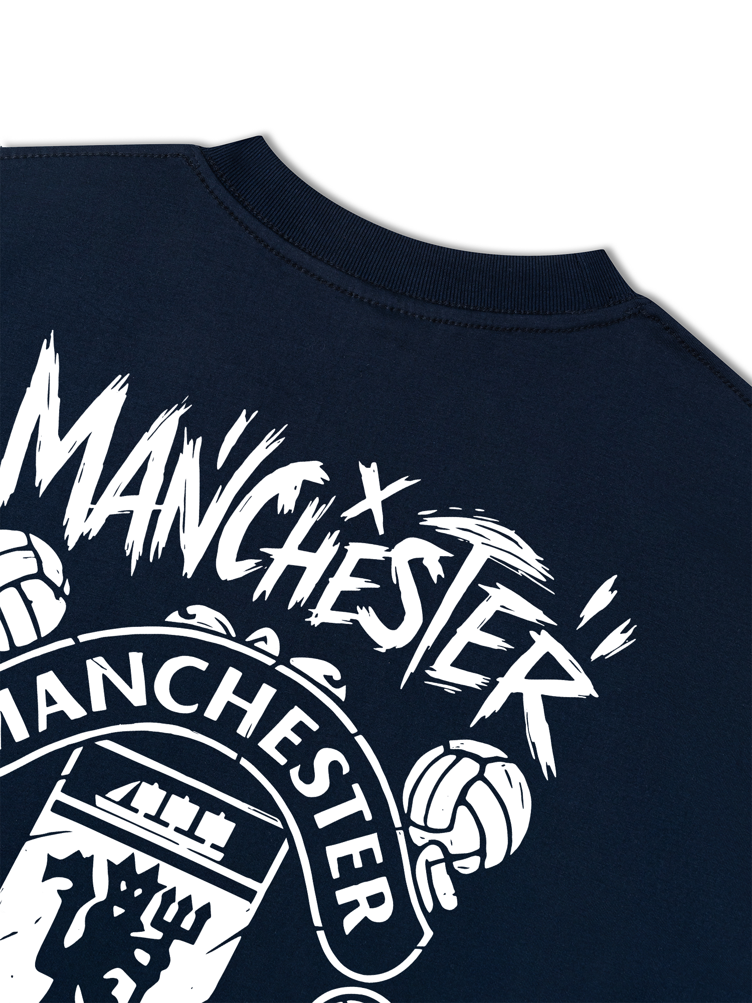 Áo Thun Relaxed Fit Soccer Manchester Wild Style