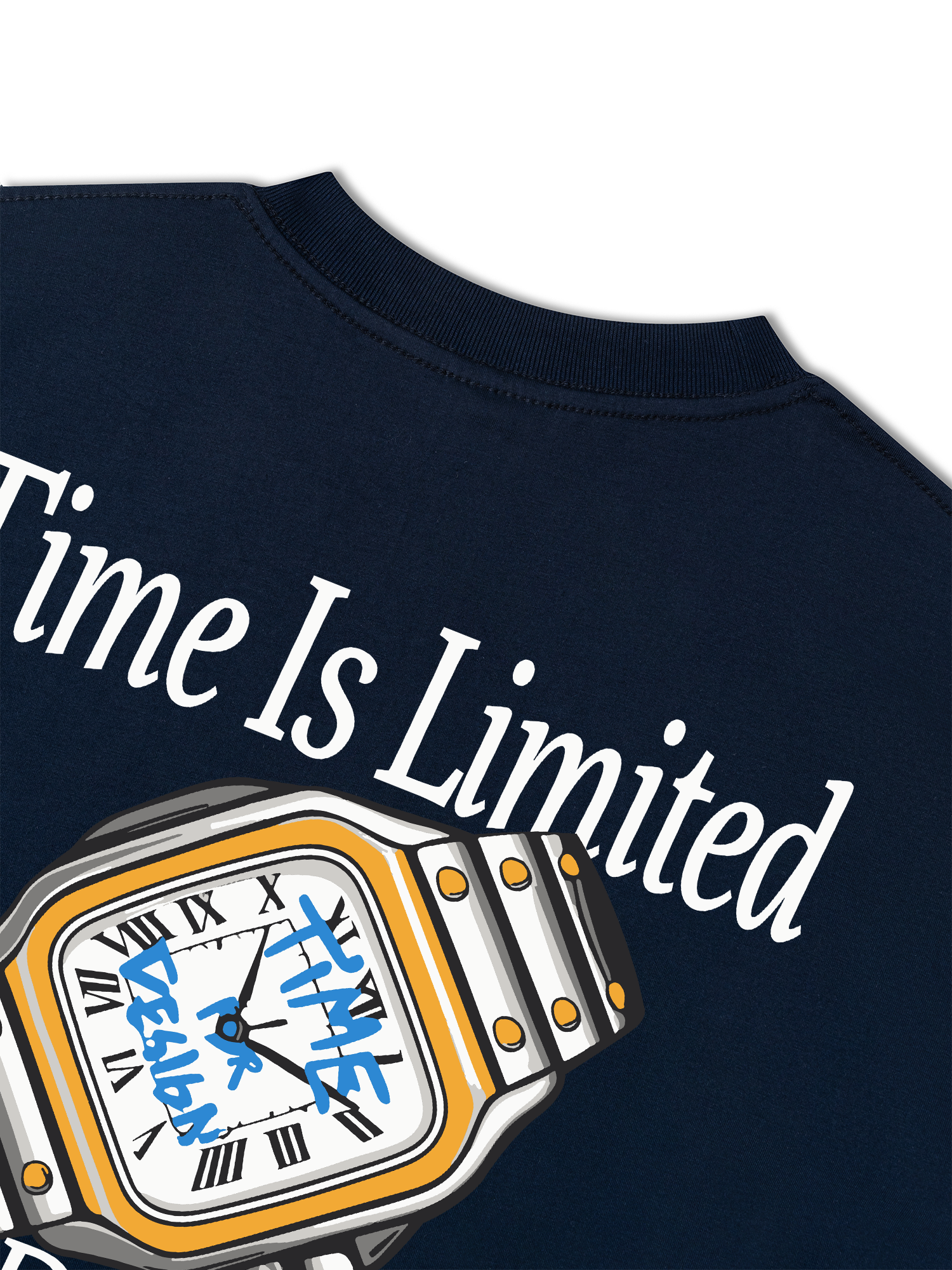 Áo Thun Relaxed Fit Time Is Limited