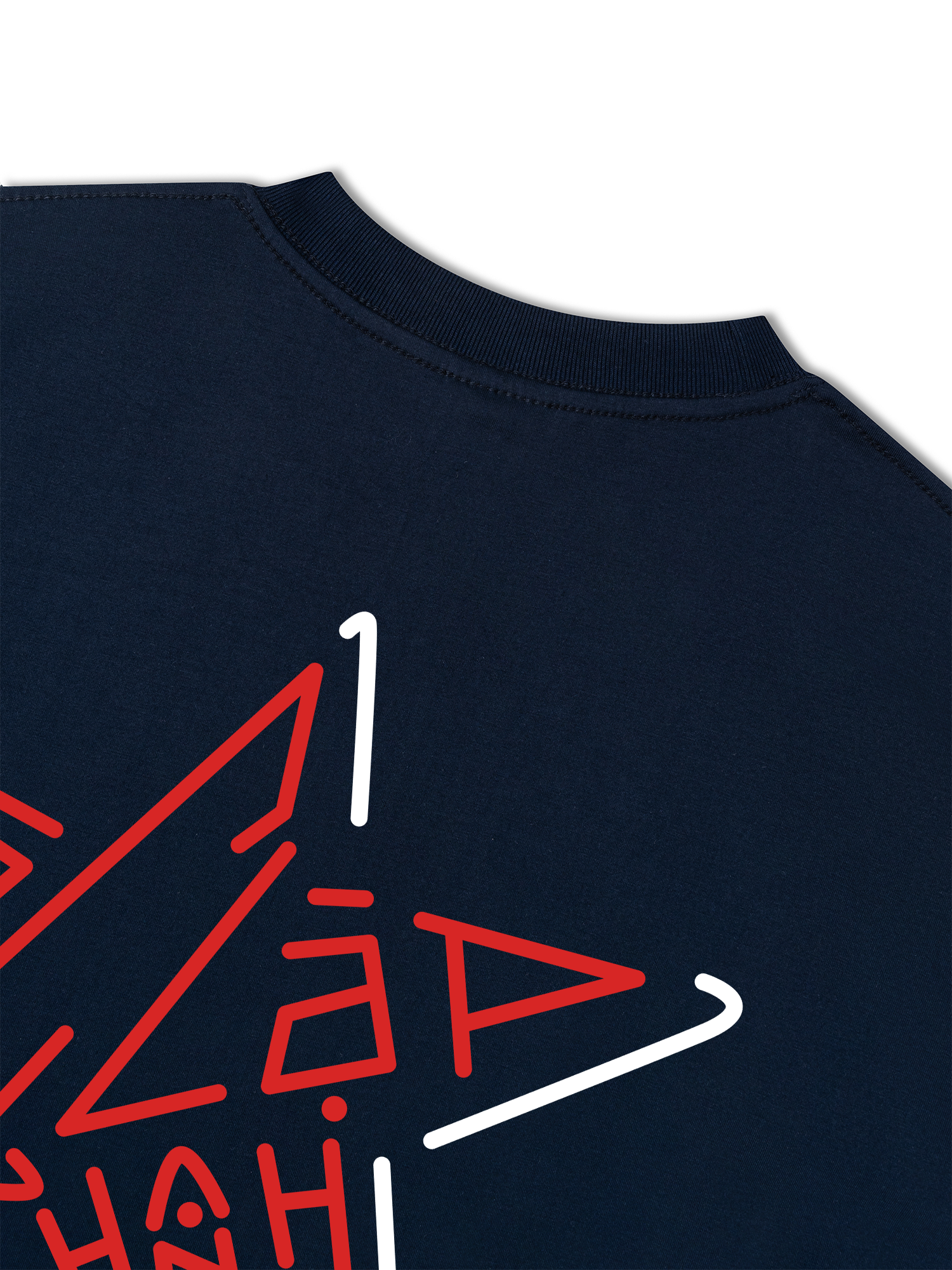 Áo Thun Relaxed Fit Ngôi Sao Độc Lập Tự Do Hạnh Phúc