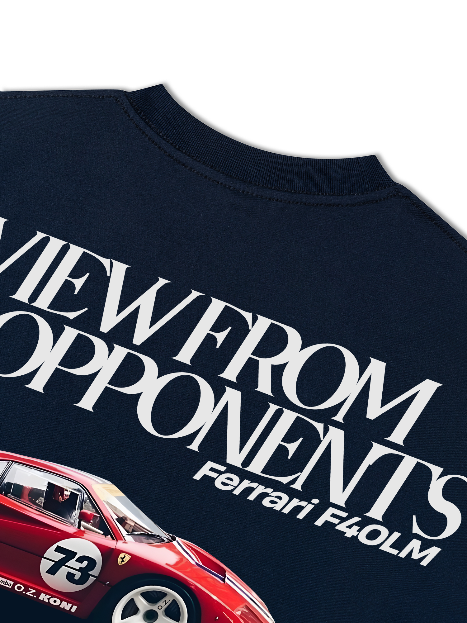 Áo Thun Relaxed Fit Ferrari View From My Opponents