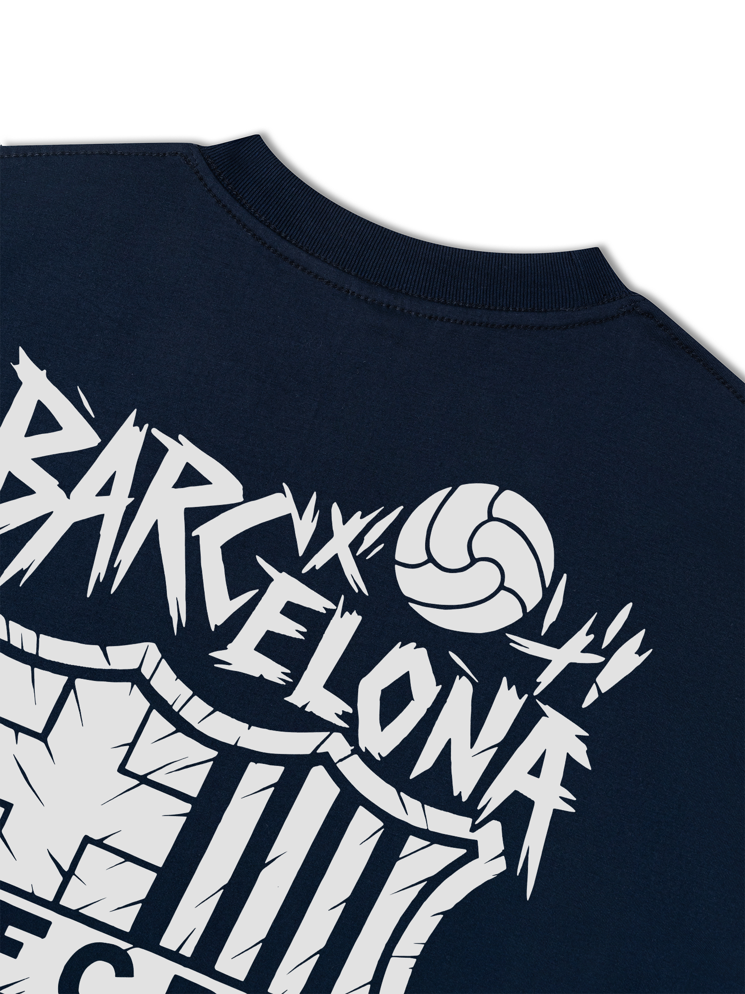 Áo Thun Relaxed Fit Soccer Barcelona Wild Style