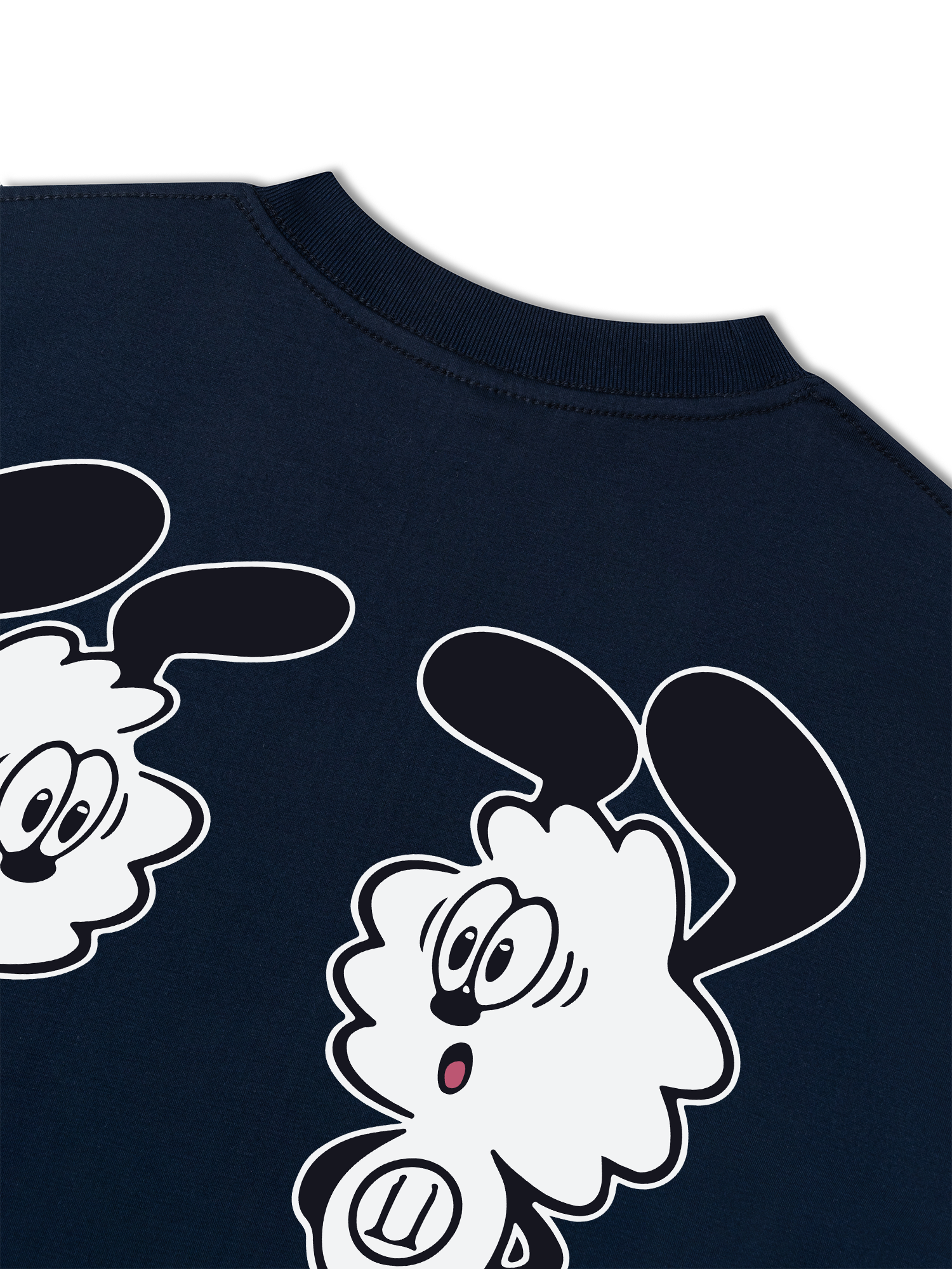 Áo Thun Relaxed Fit Idols Cartoon Mascot Ubermensch