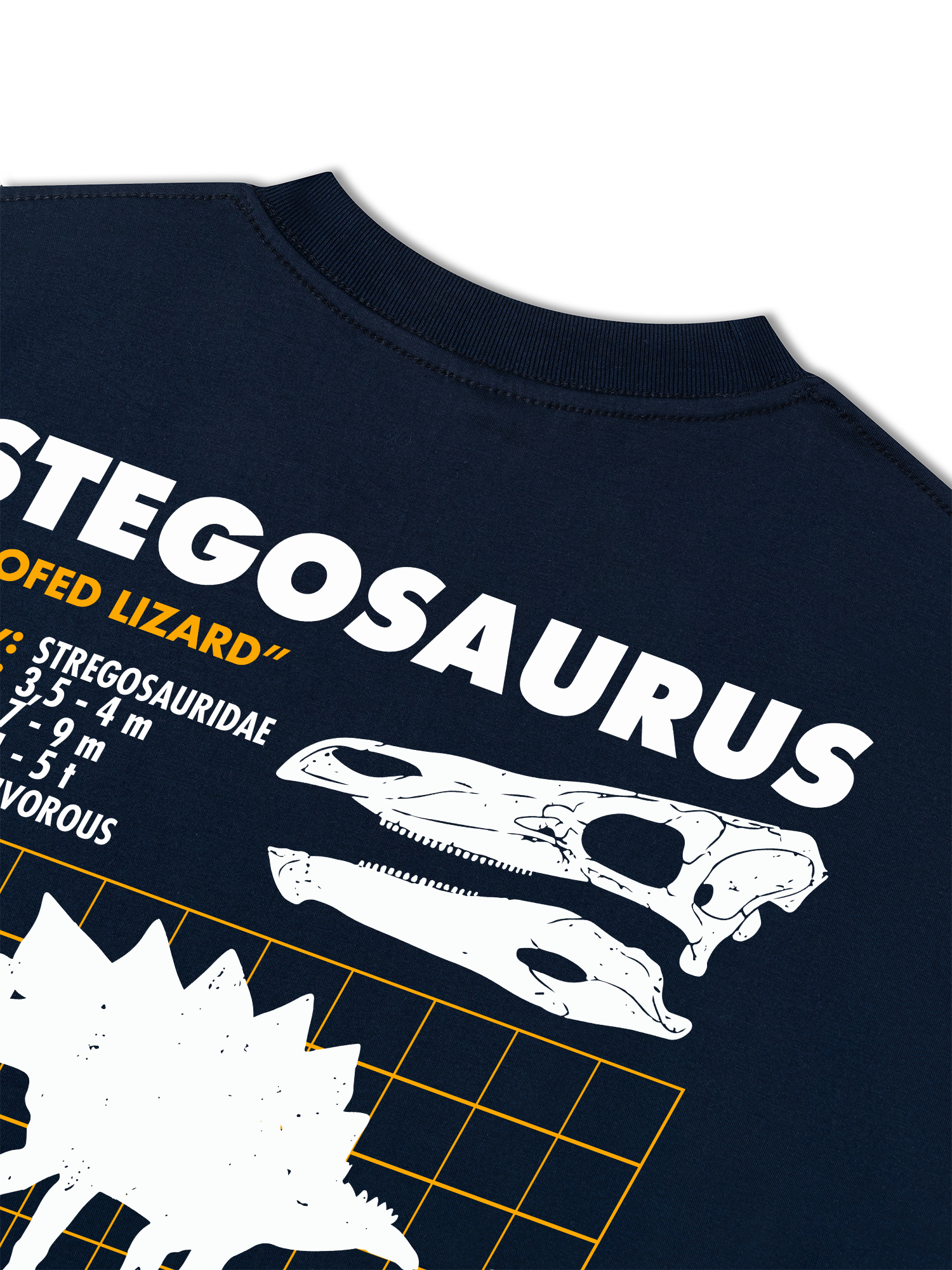 Áo Thun Relaxed Fit Analysis Table Stegosaurus
