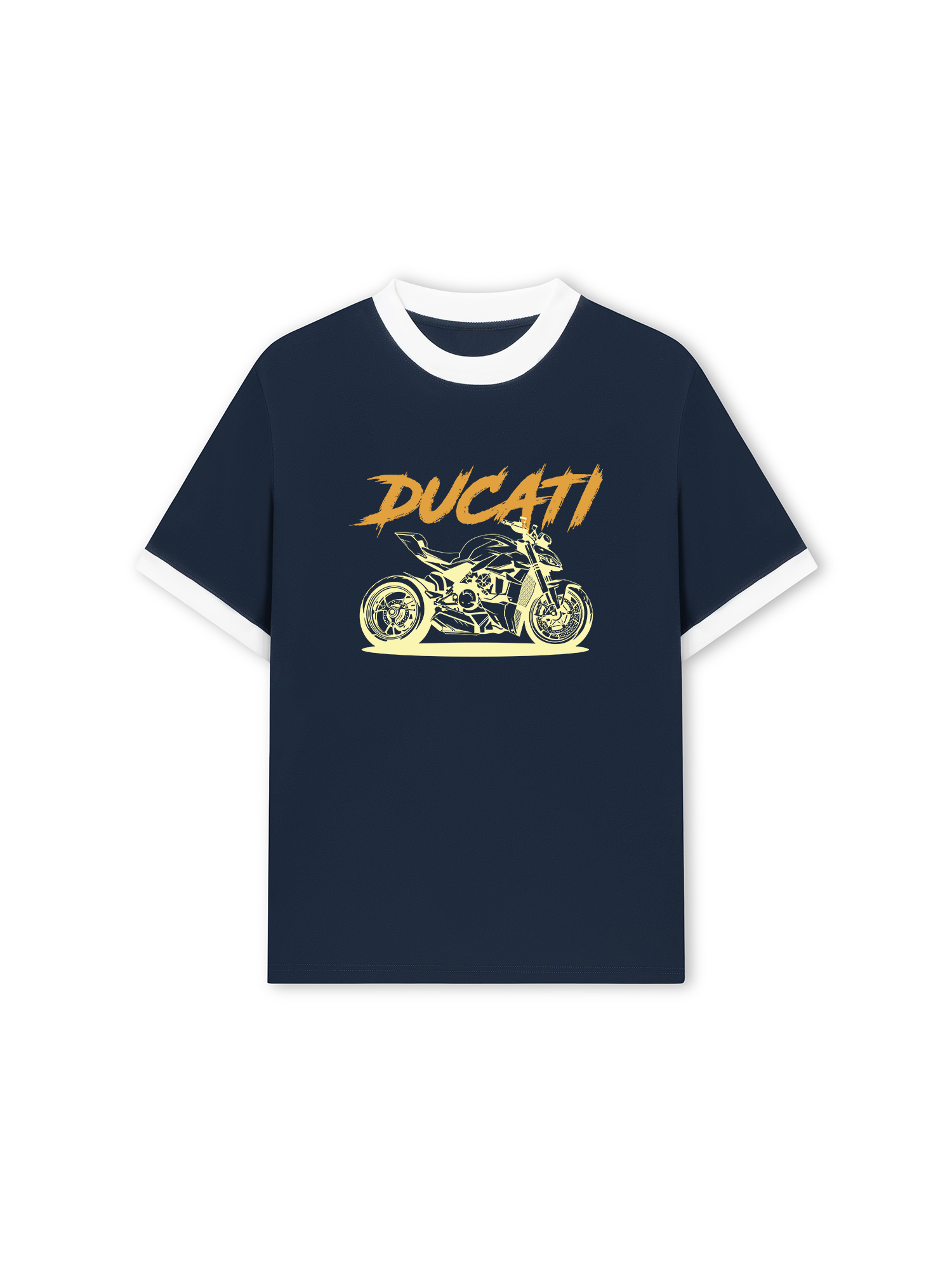 Áo Thun Ringer Relaxed Fit Ducati Spirit