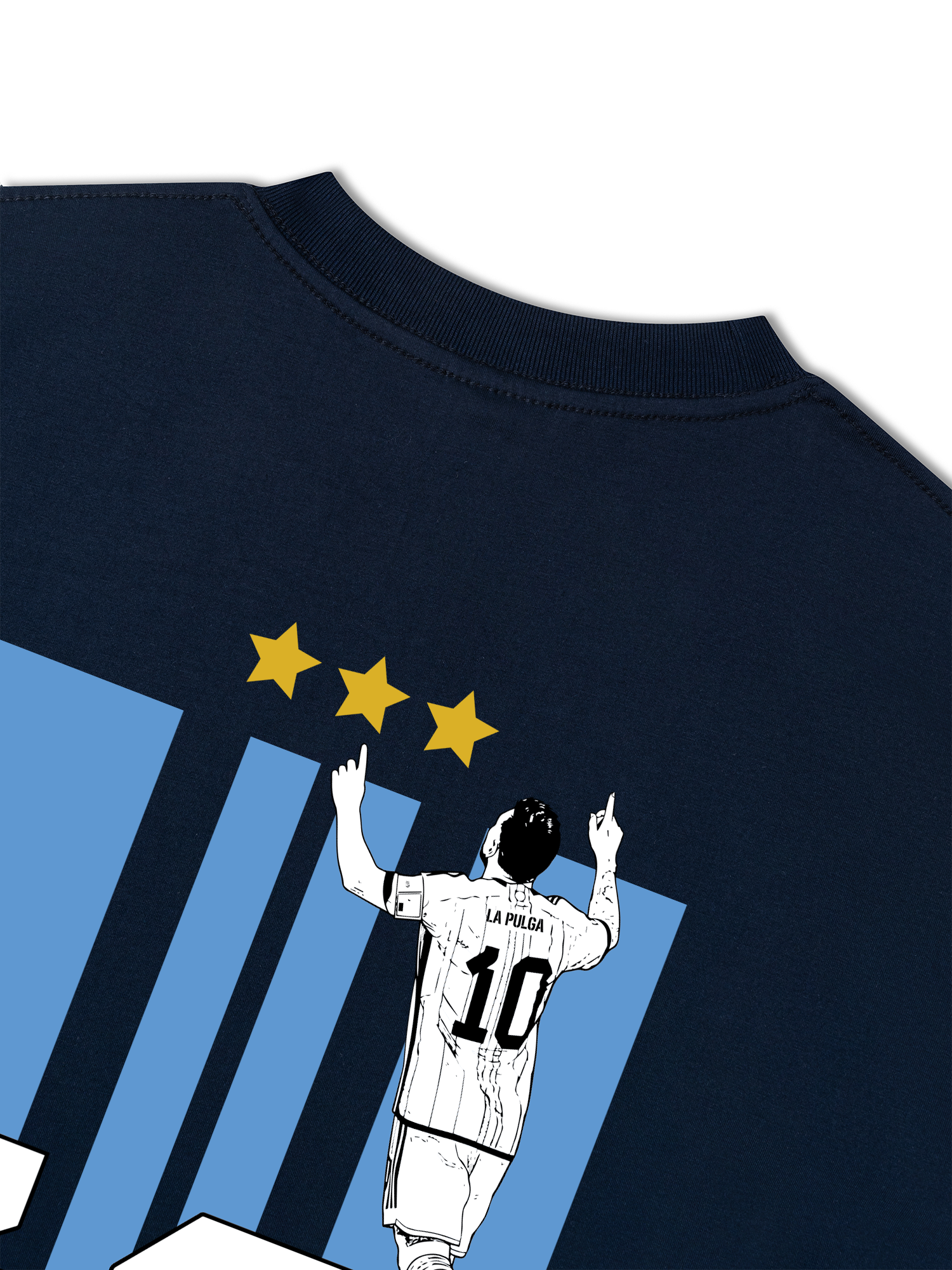 Áo Thun Relaxed Fit Soccer Argentina Số 10
