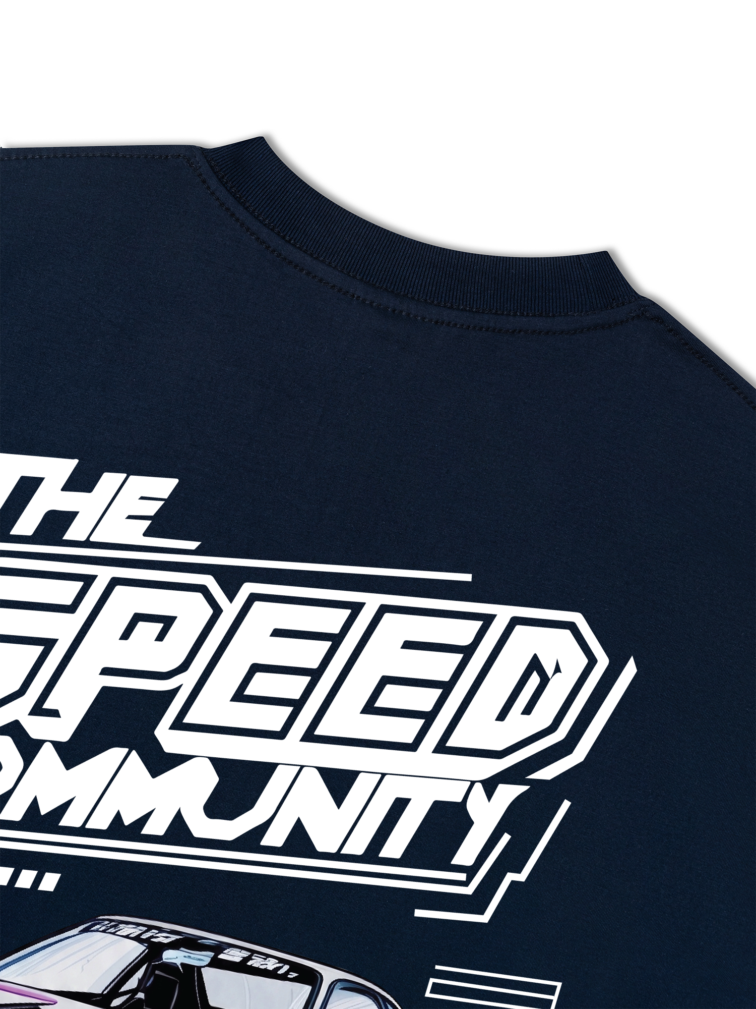 Áo Thun Relaxed Fit JDM Car Speed Community Cyber Tuner