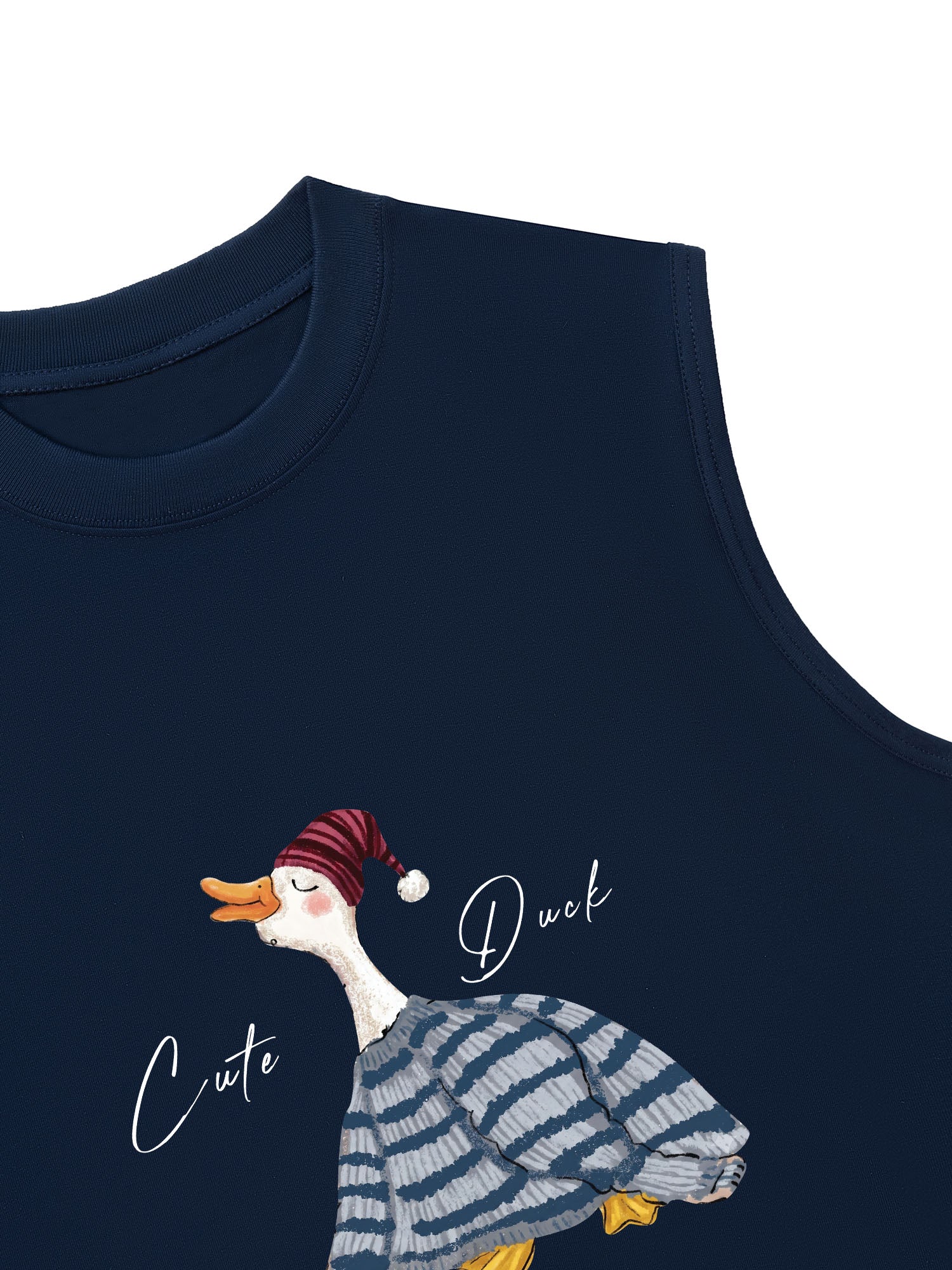 Áo Ba Lỗ Relaxed Fit Farm Cute Duck