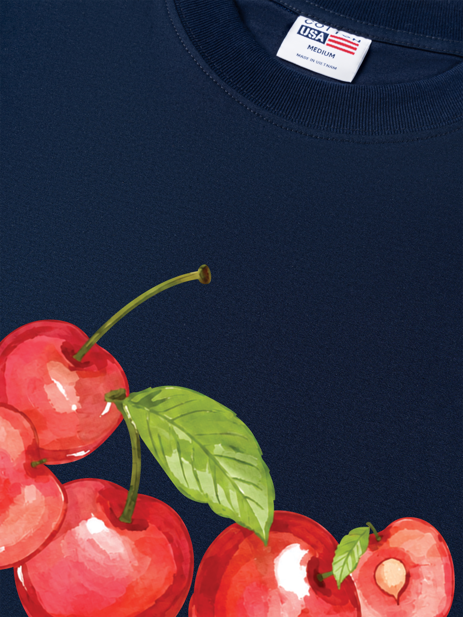 Áo Thun Relaxed Fit Tropical Cherry Sweet Fruit