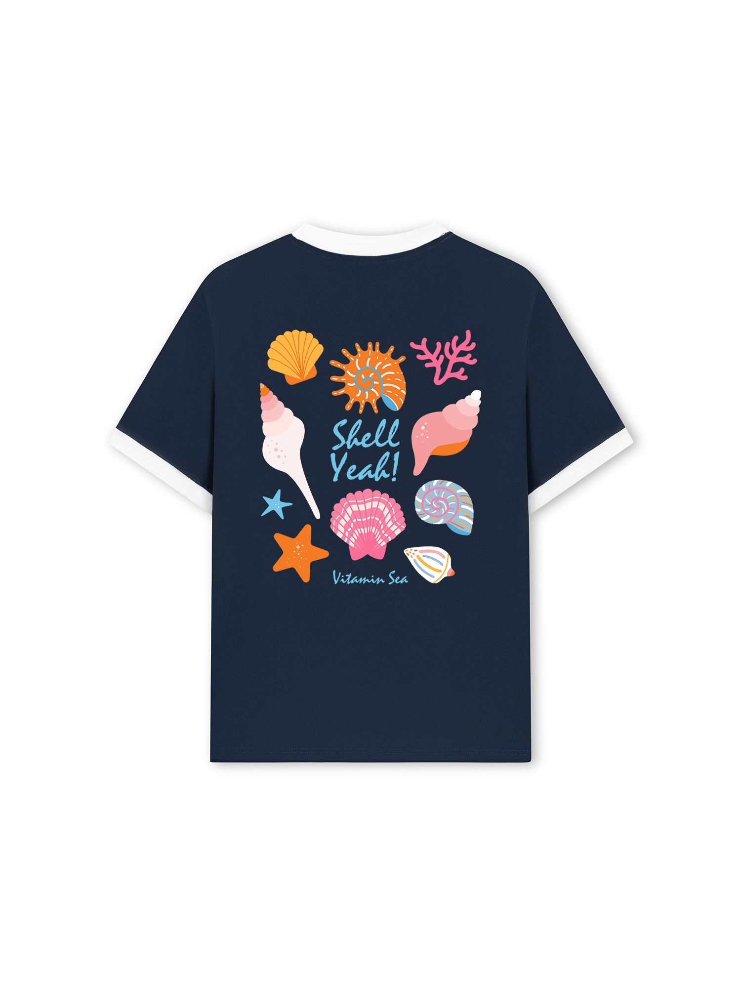 Áo Thun Ringer Relaxed Fit Shell Yeah