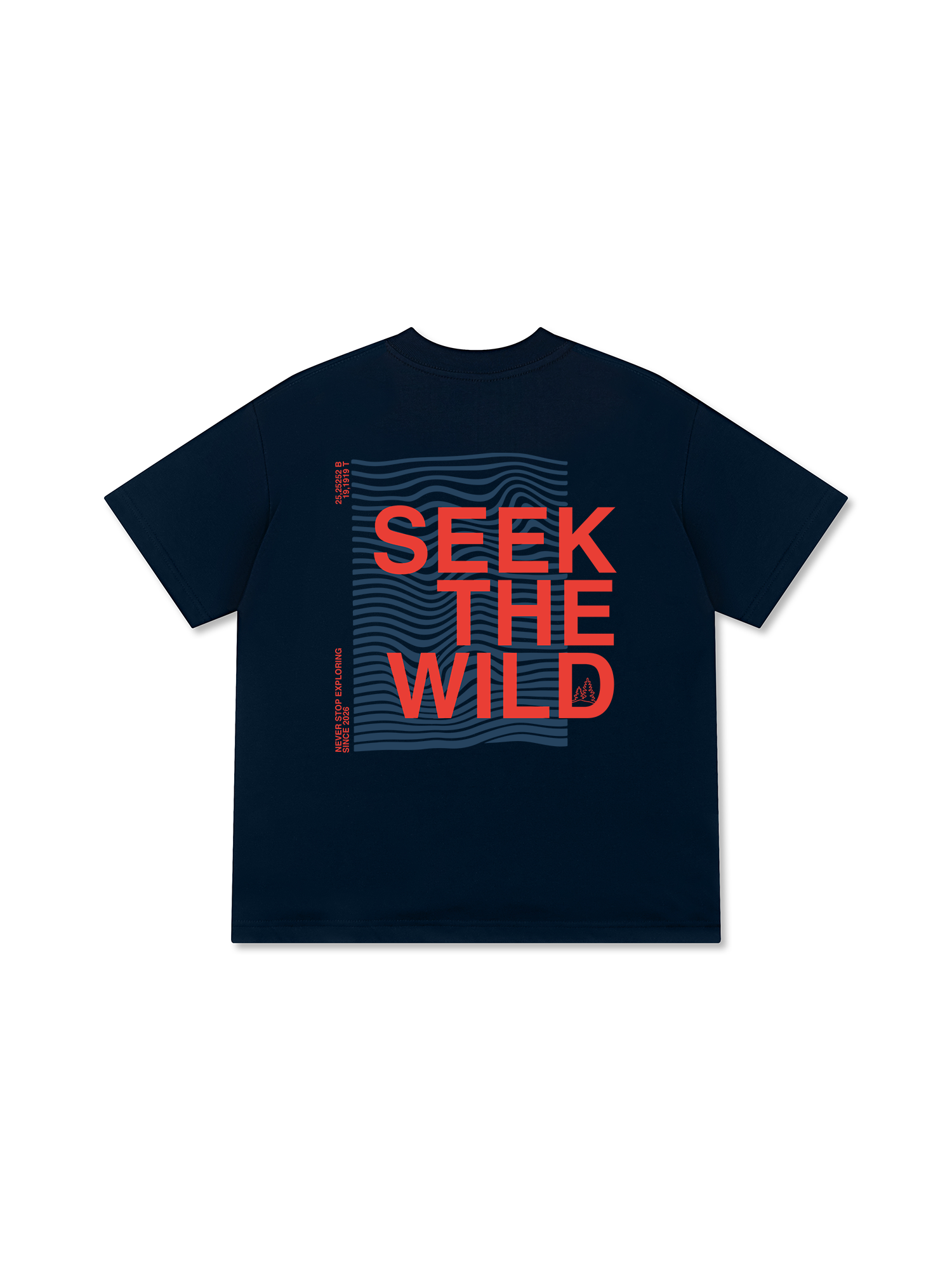 Áo Thun Relaxed Fit Adventure Seek The Wild Since 2026