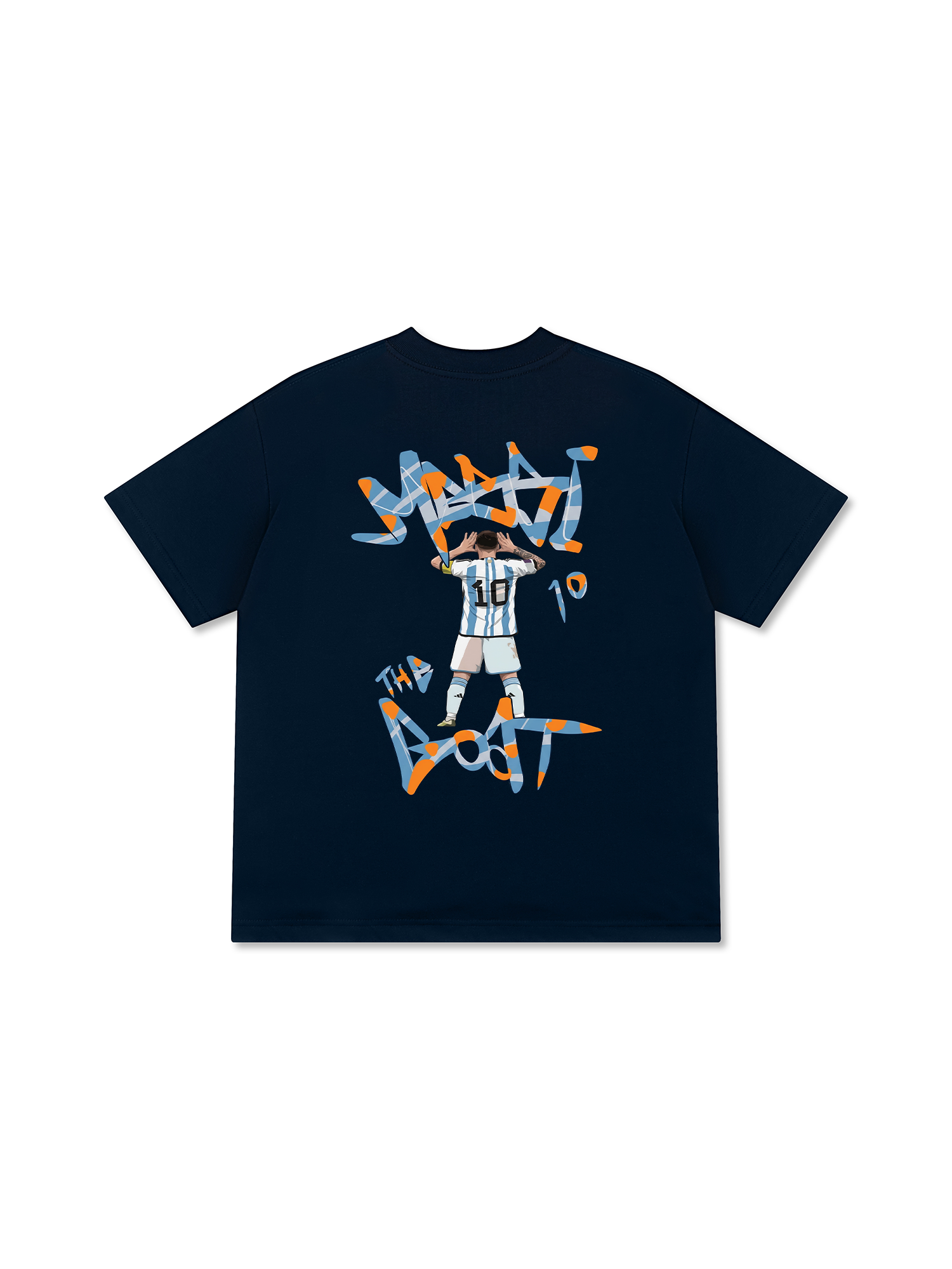 Áo Thun Relaxed Fit Soccer The Goat Number One