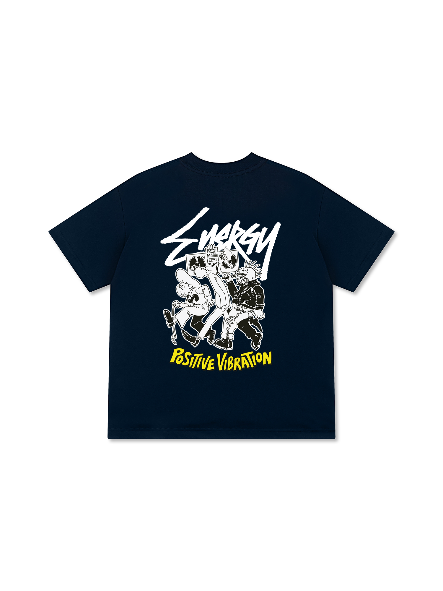Áo Thun Relaxed Fit Energy Positive Vibration