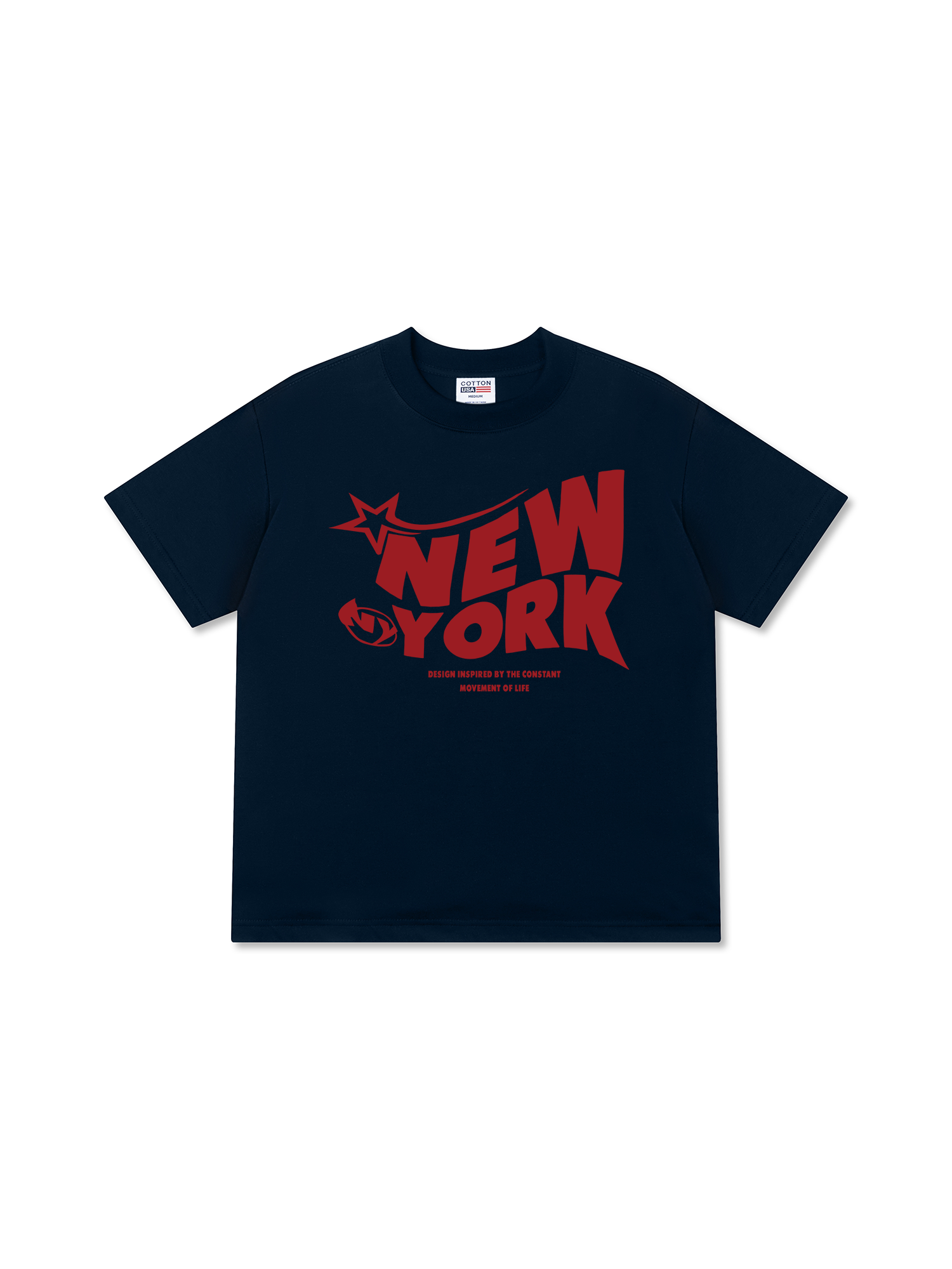 Áo Thun Relaxed Fit City Red Fashion