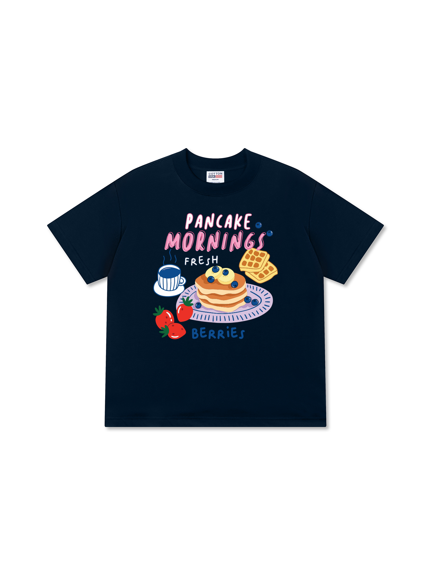Áo Thun Relaxed Fit Pancake Morning Fresh
