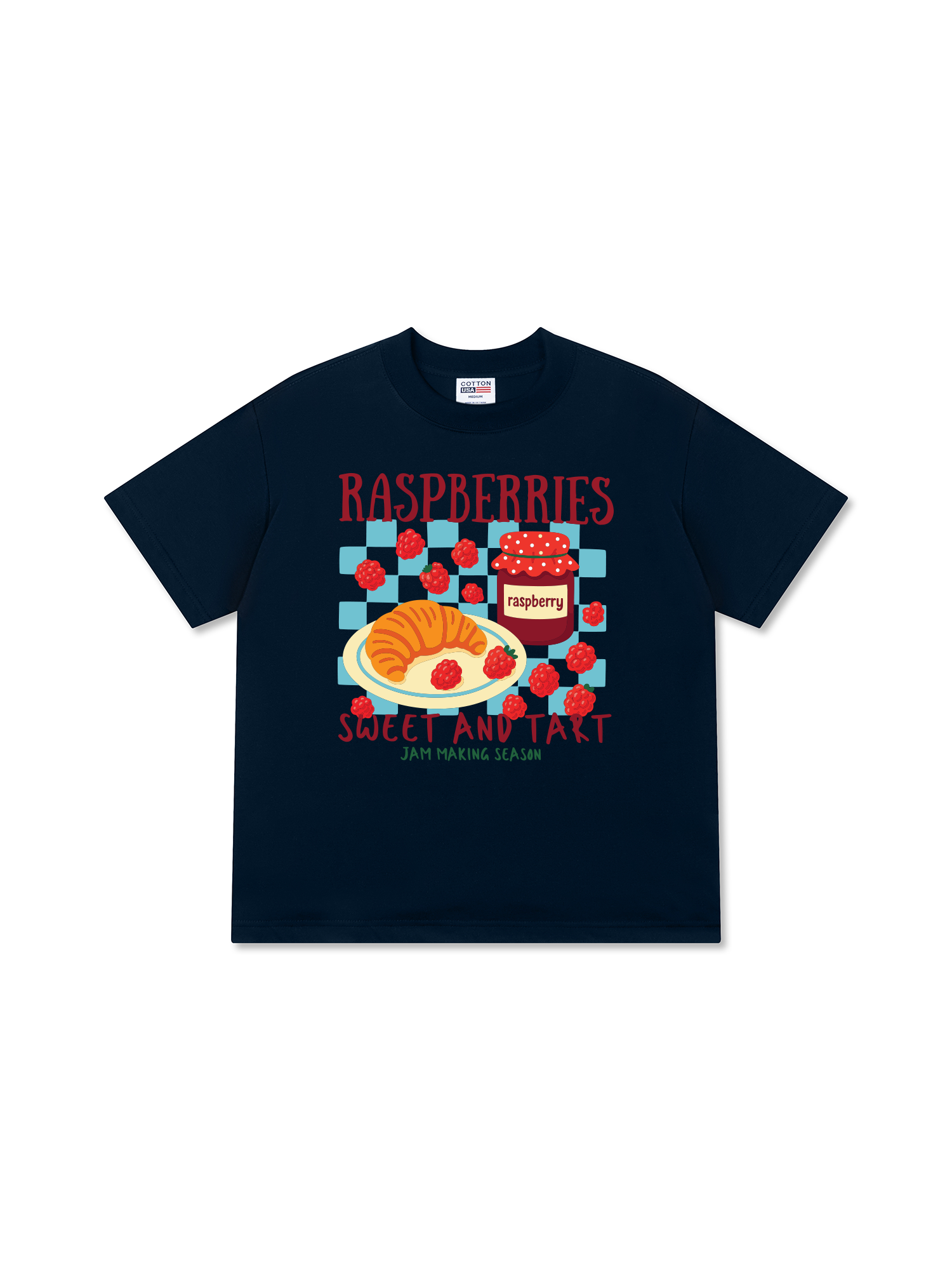 Áo Thun Relaxed Fit Raspberries Sweet And Tart