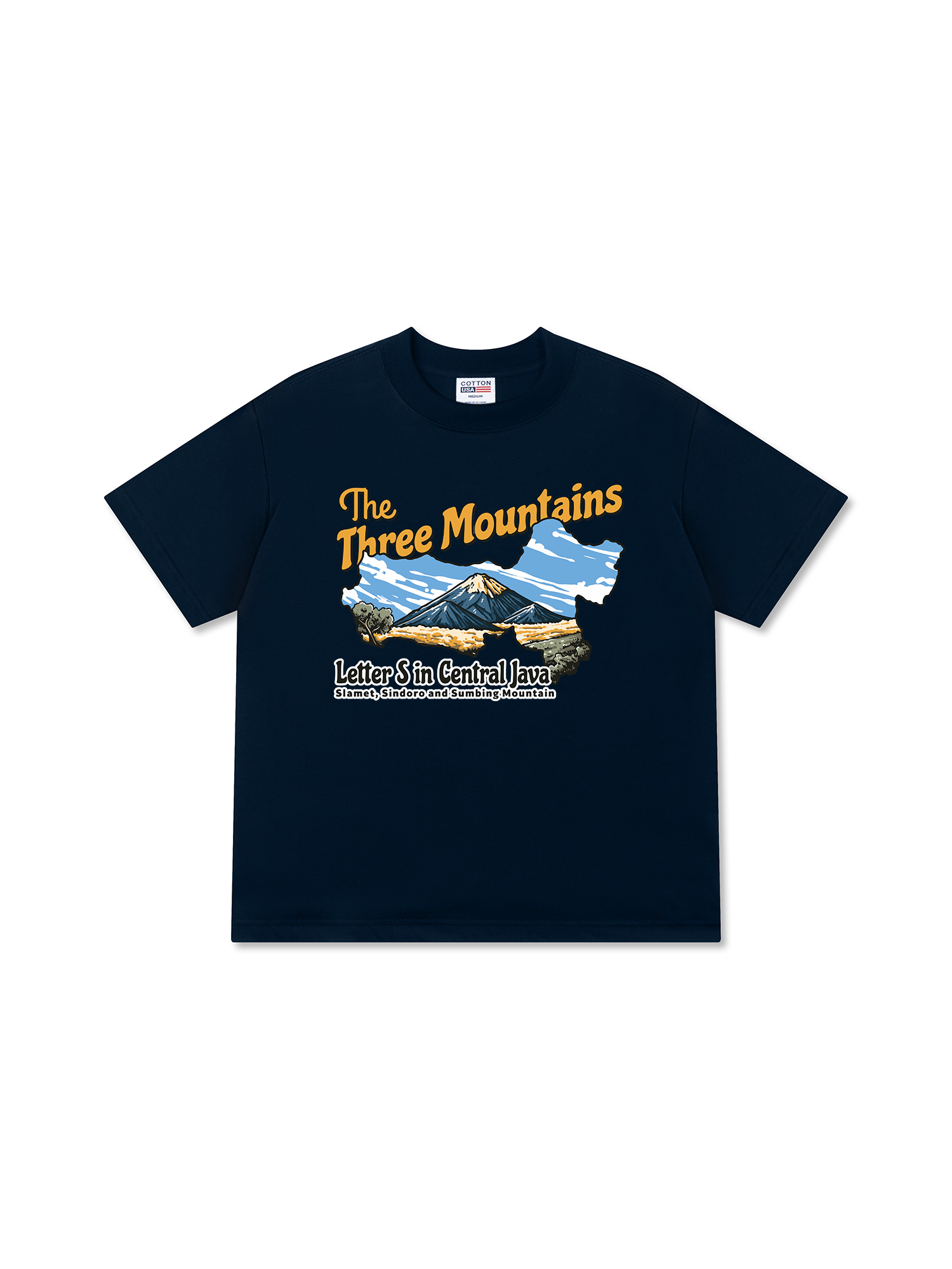 Áo Thun Relaxed Fit Adventure The Three Mountains