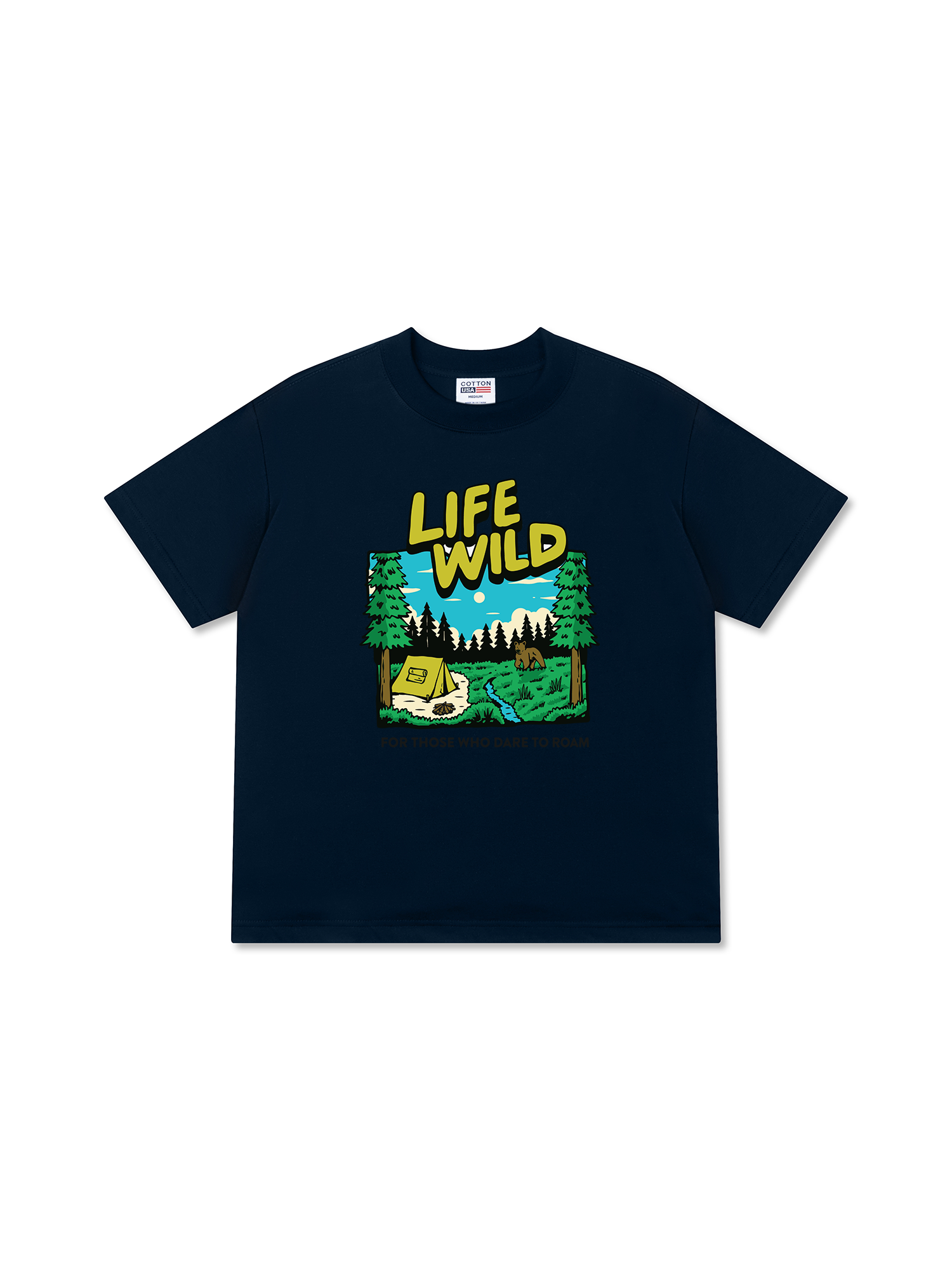 Áo Thun Relaxed Fit Adventure Life Wild