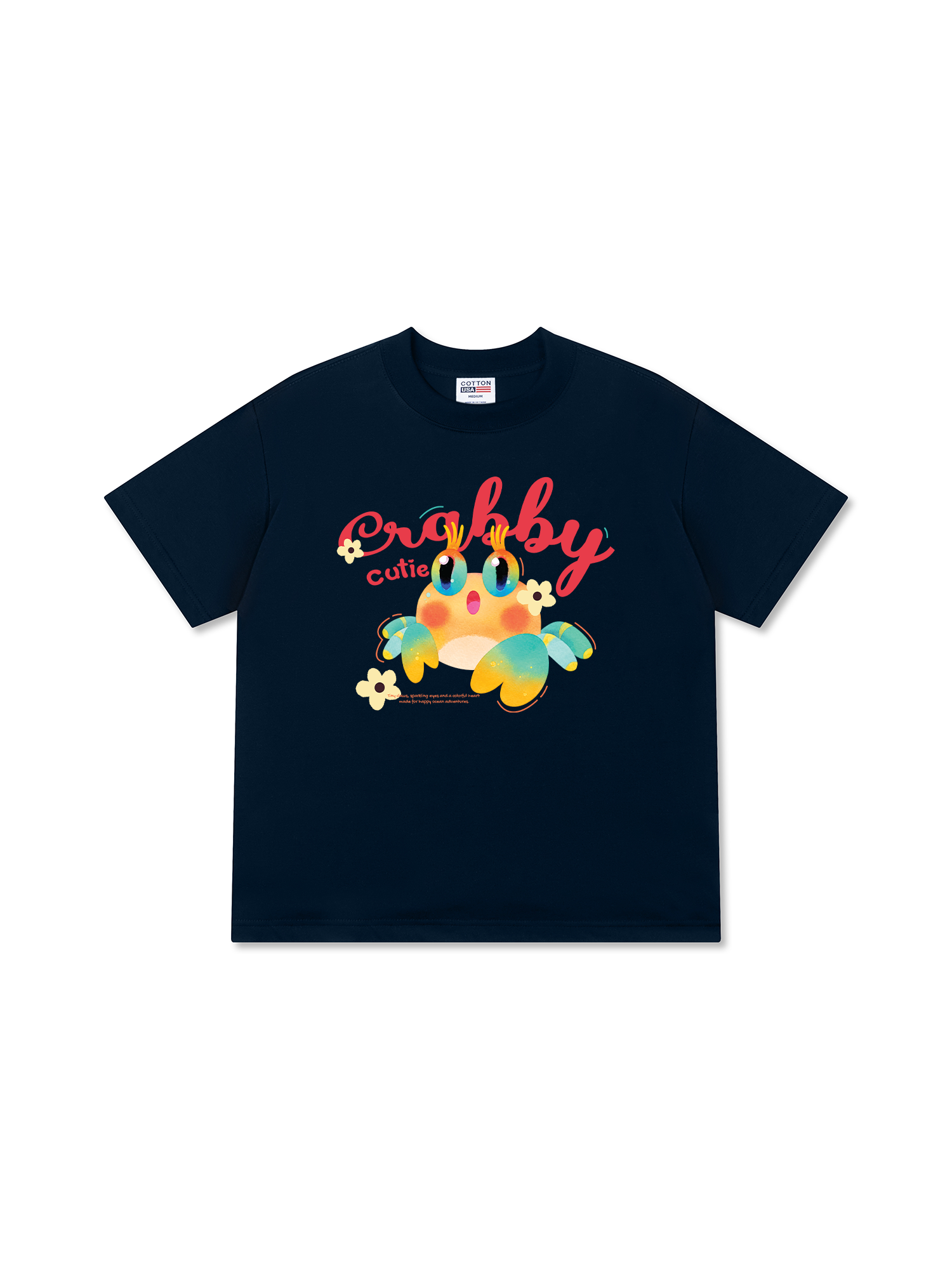 Áo Thun Relaxed Fit Tropical Crabby Cutie