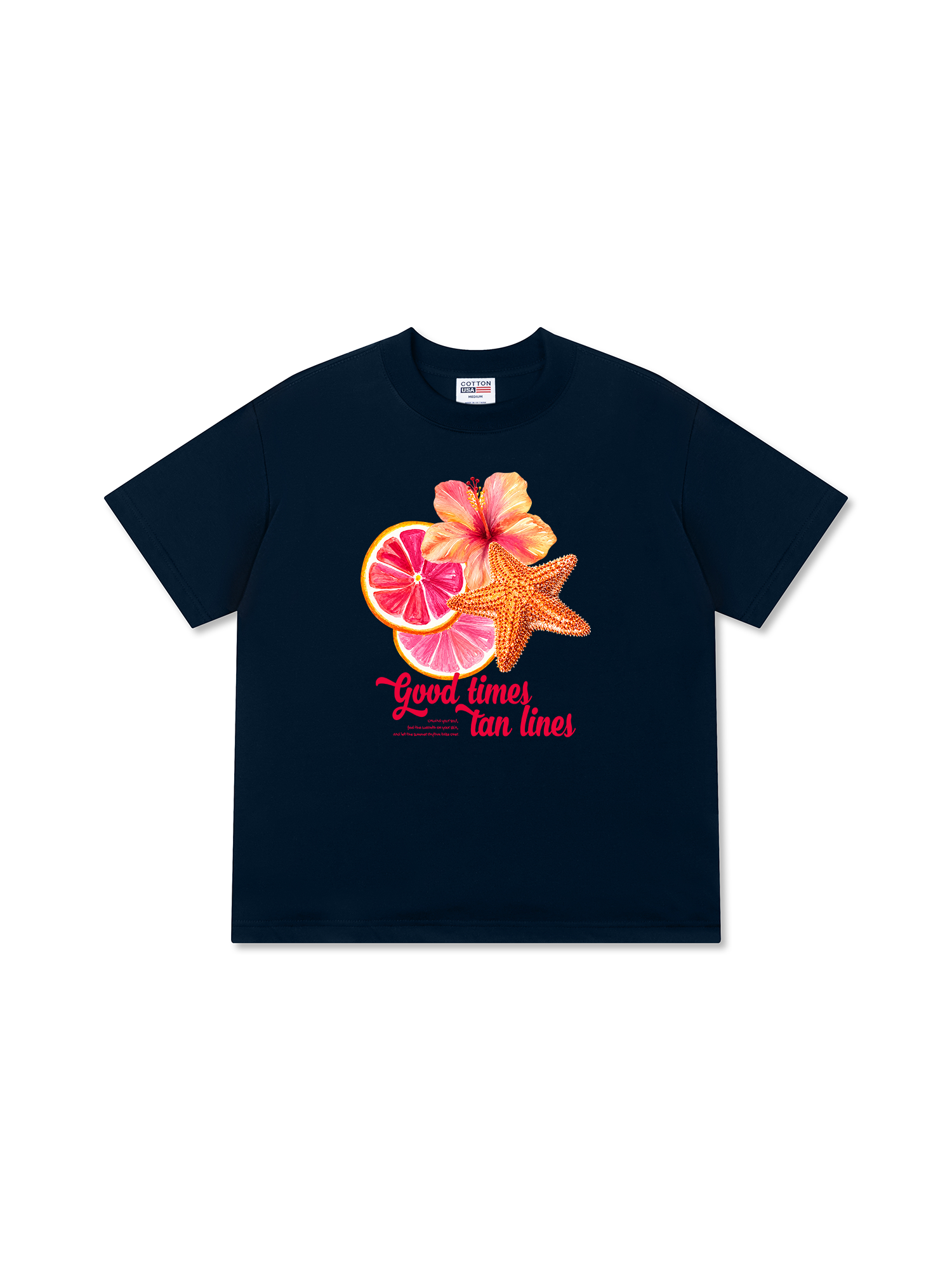 Áo Thun Relaxed Fit Tshirt Tropical Good Time & Tan Lines