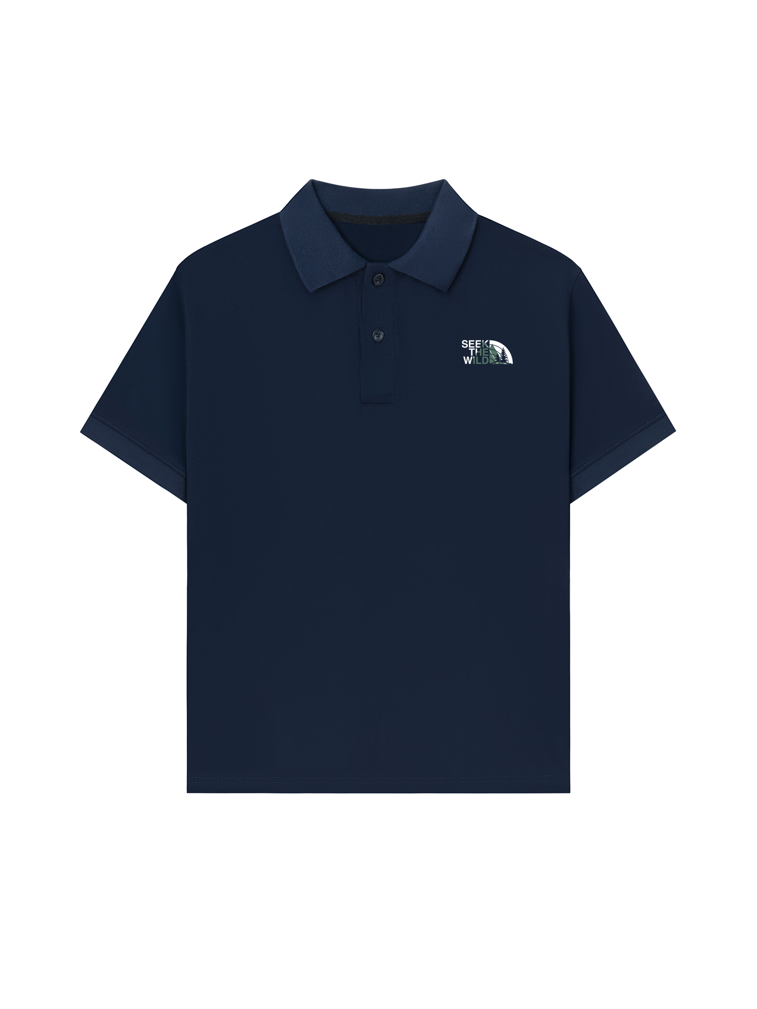 Áo Polo Nữ/ Áo Polo Nam Adventure STW Evergreen