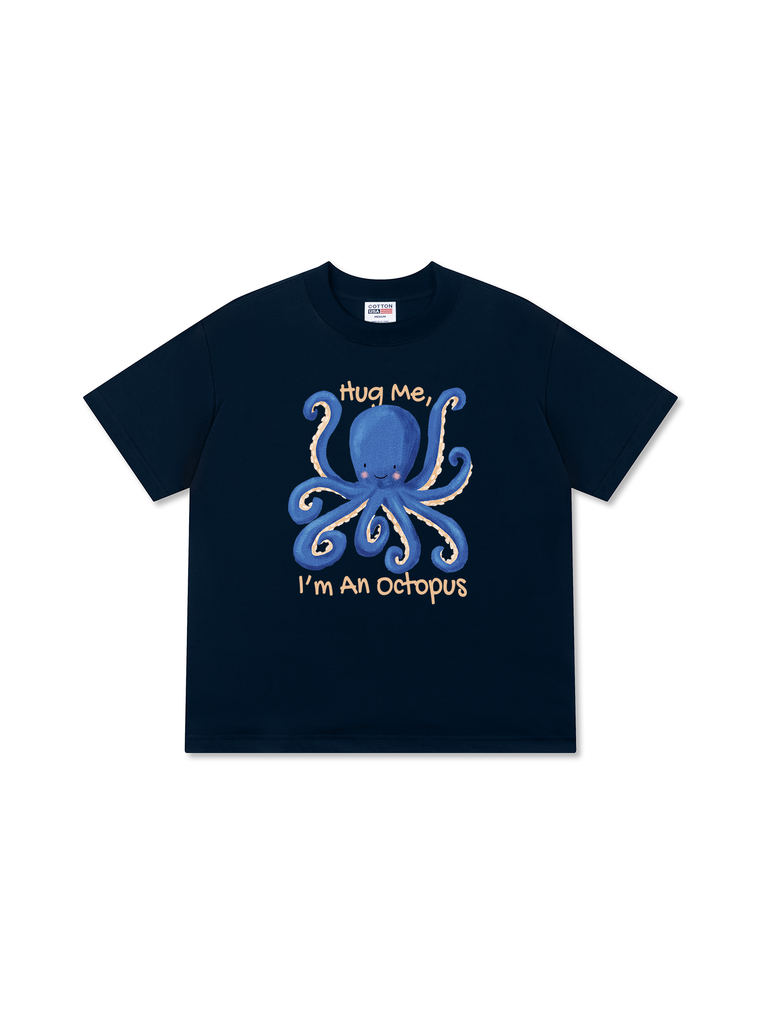 Áo Thun Relaxed Fit Tshirt Tropical Octopus