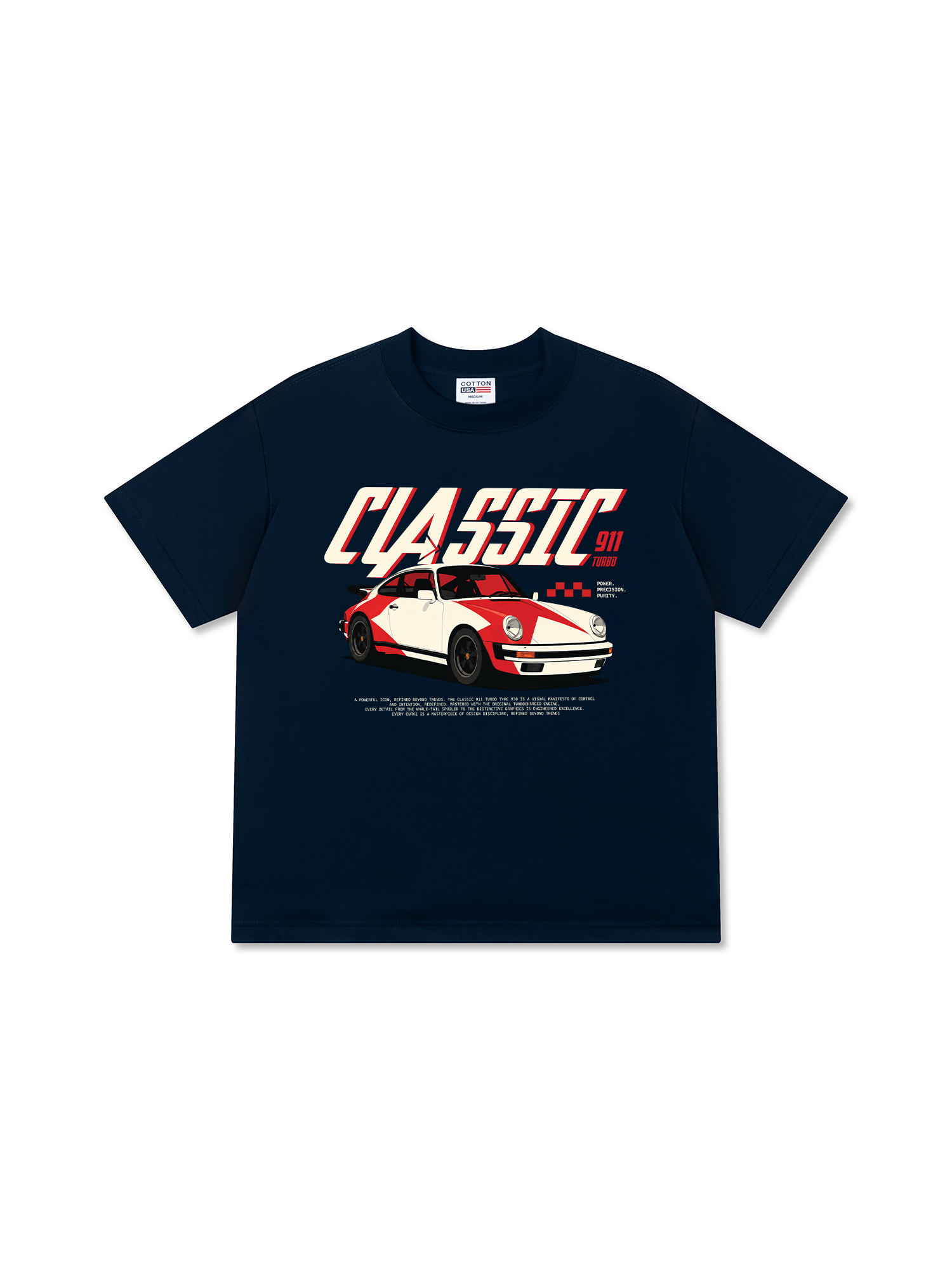 Áo Thun Relaxed Fit Car Classic 911