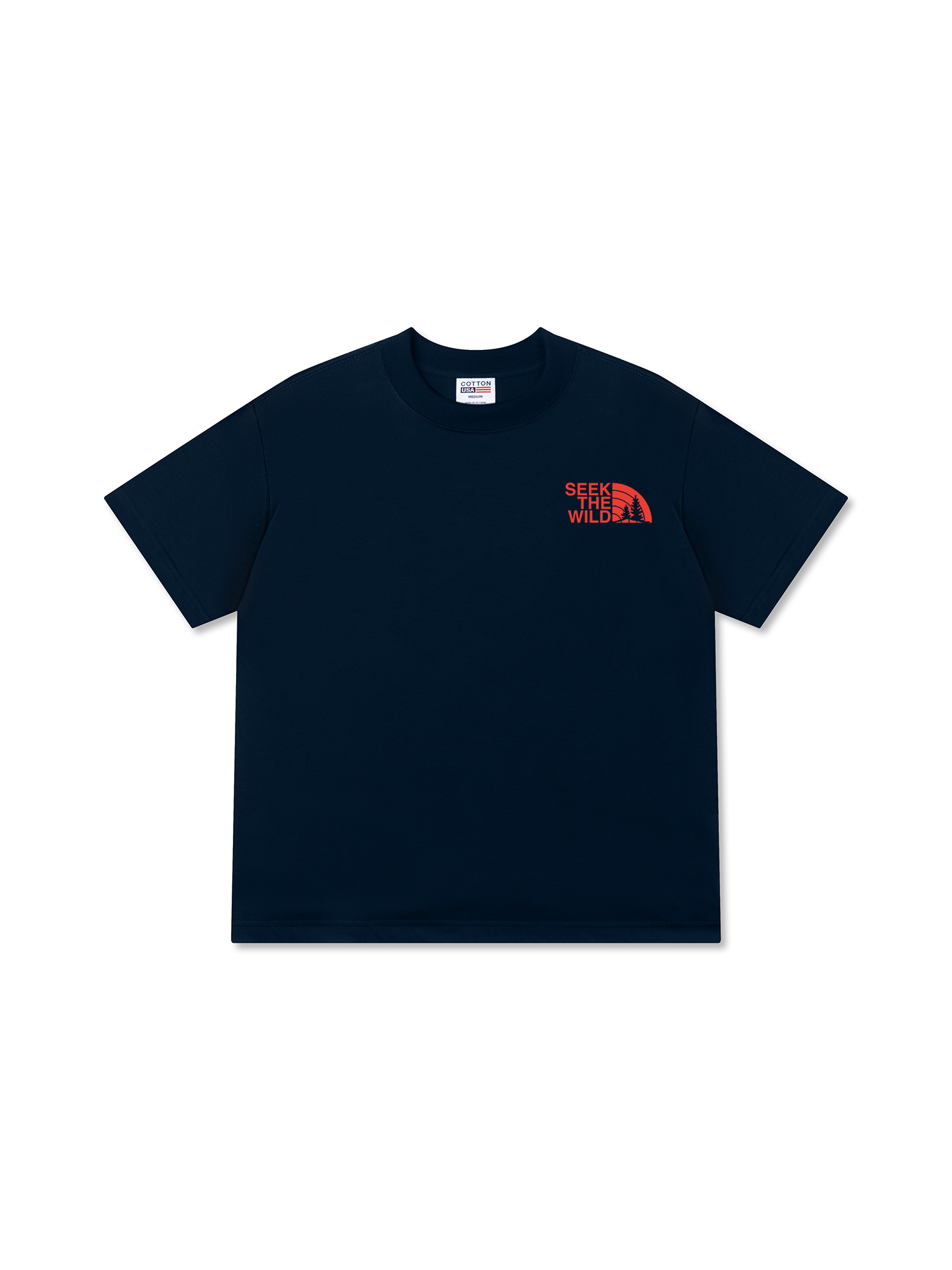 Áo Thun Relaxed Fit Adventure Seek The Wild Since 2026