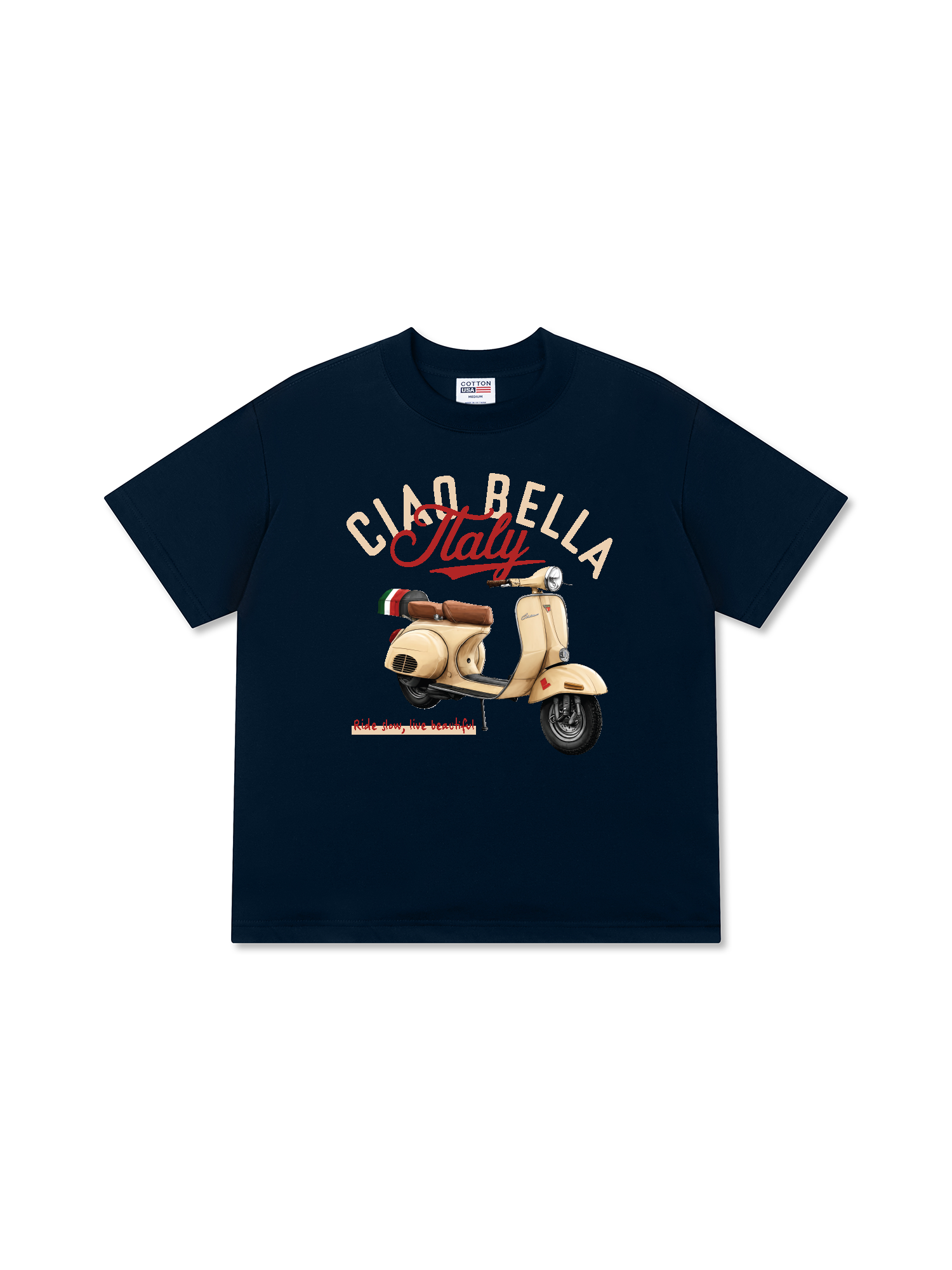 Áo Thun Relaxed Fit Car Ciao Bella
