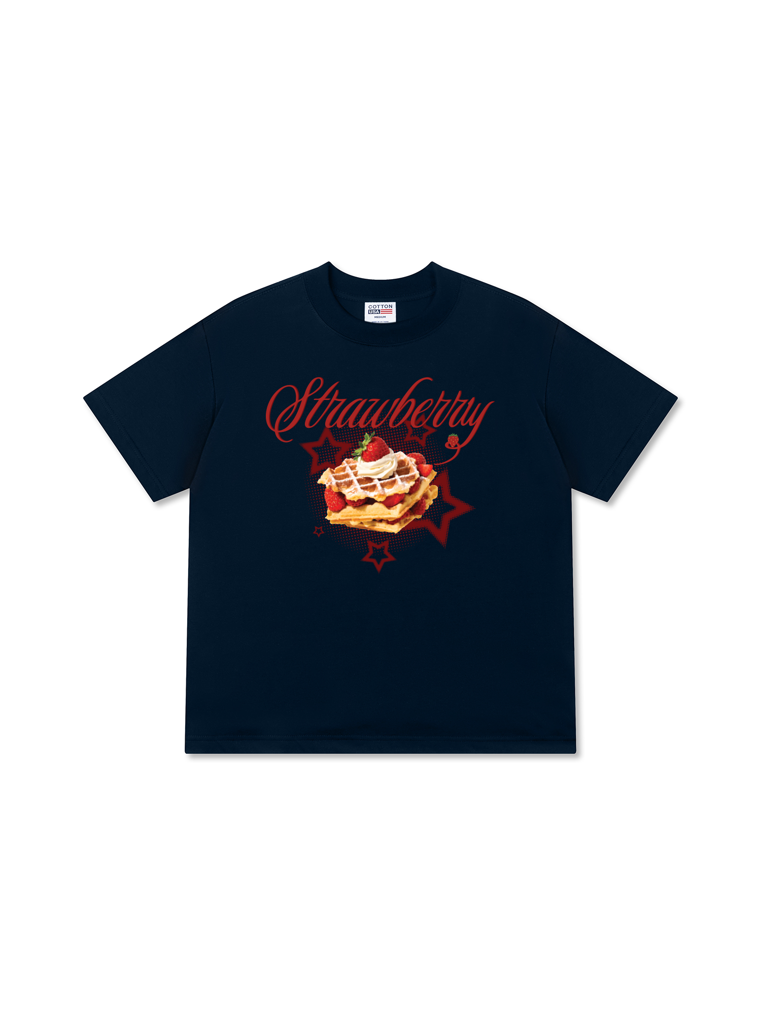 Áo Thun Relaxed Fit Strawberry With Star