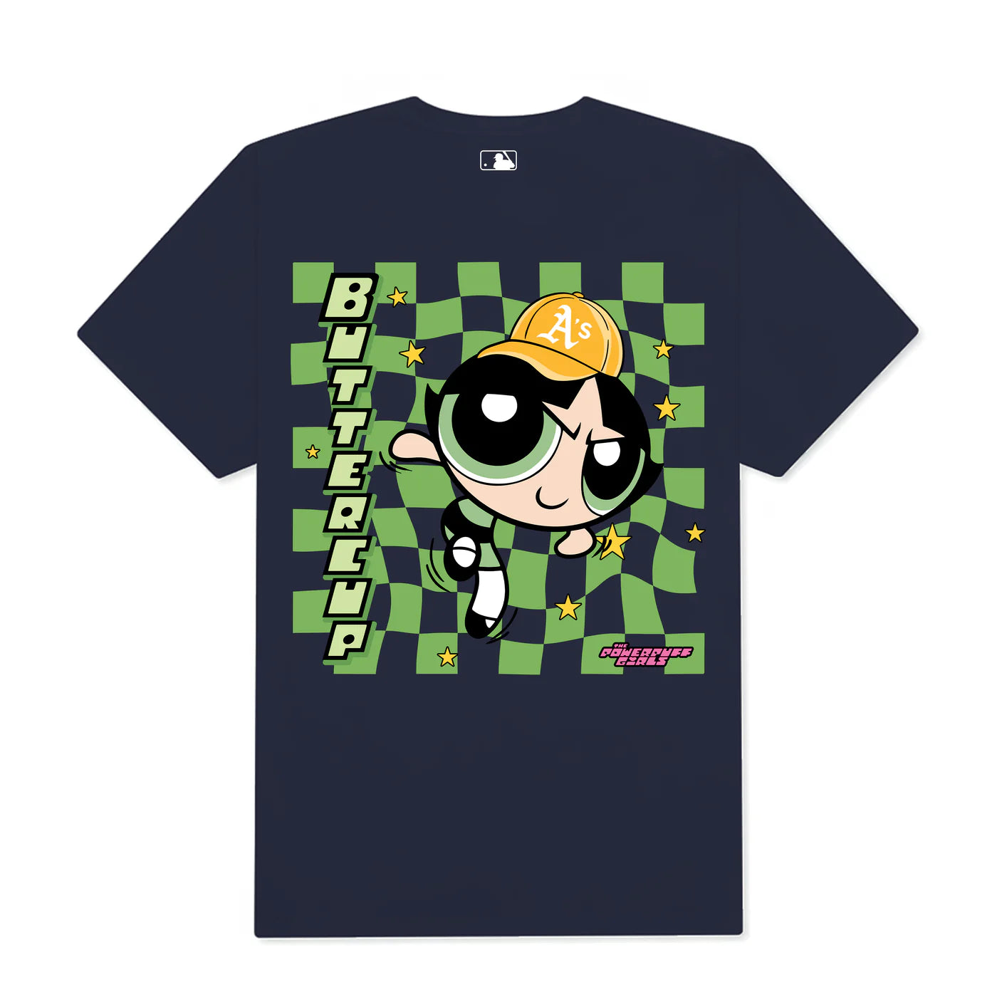 Flash Sale MLB Buttercup A's The Powerpuff Girls T-Shirt