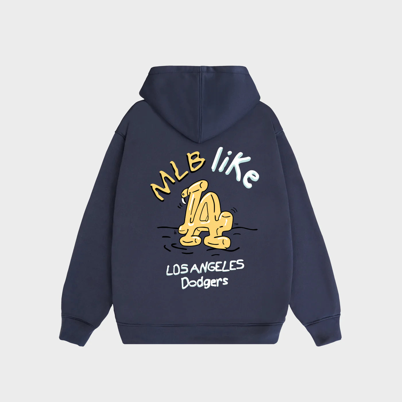 Flash Sale MLB LA Dodgers Logo Overfit Hoodie