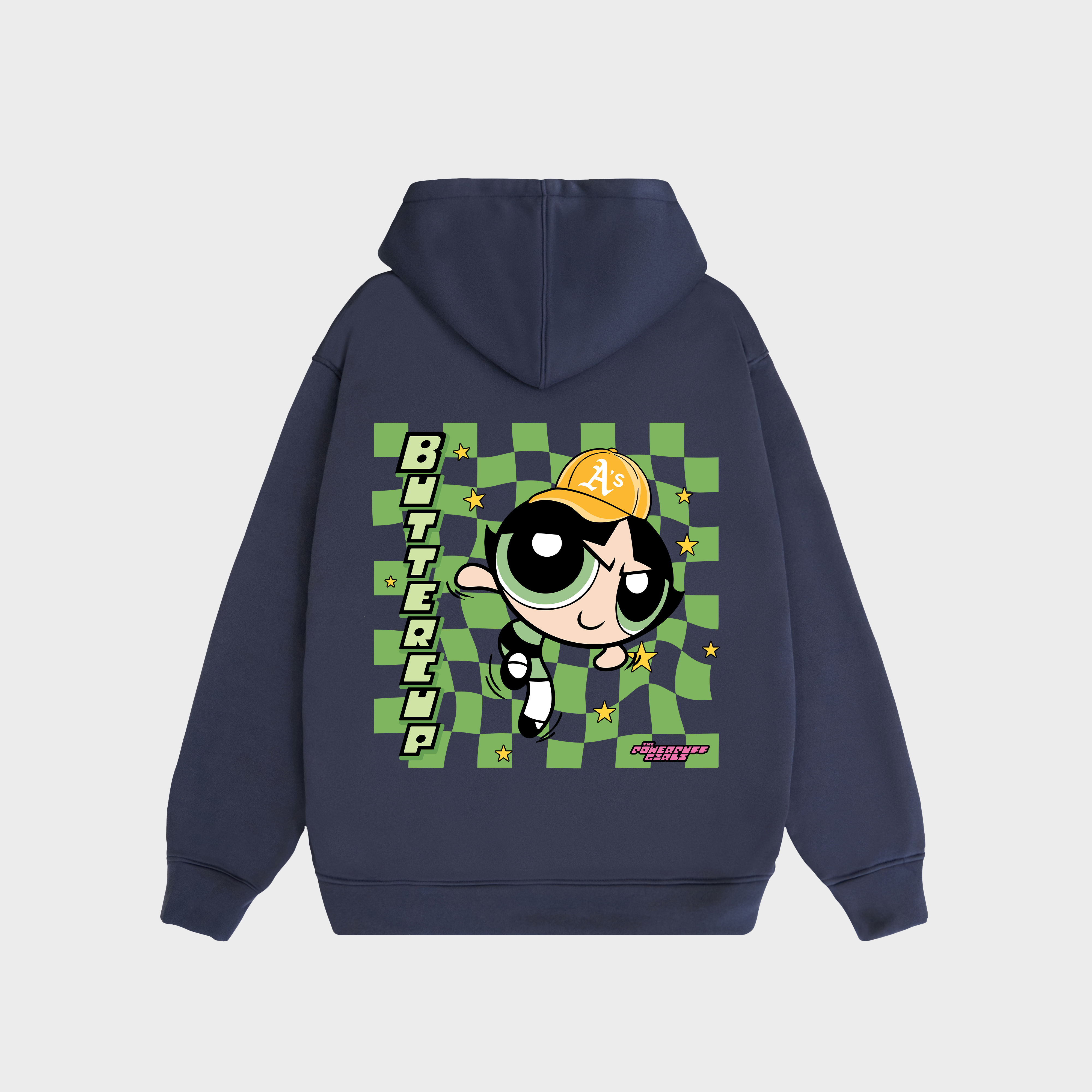 MLB Buttercup A's The Powerpuff Girls Hoodie