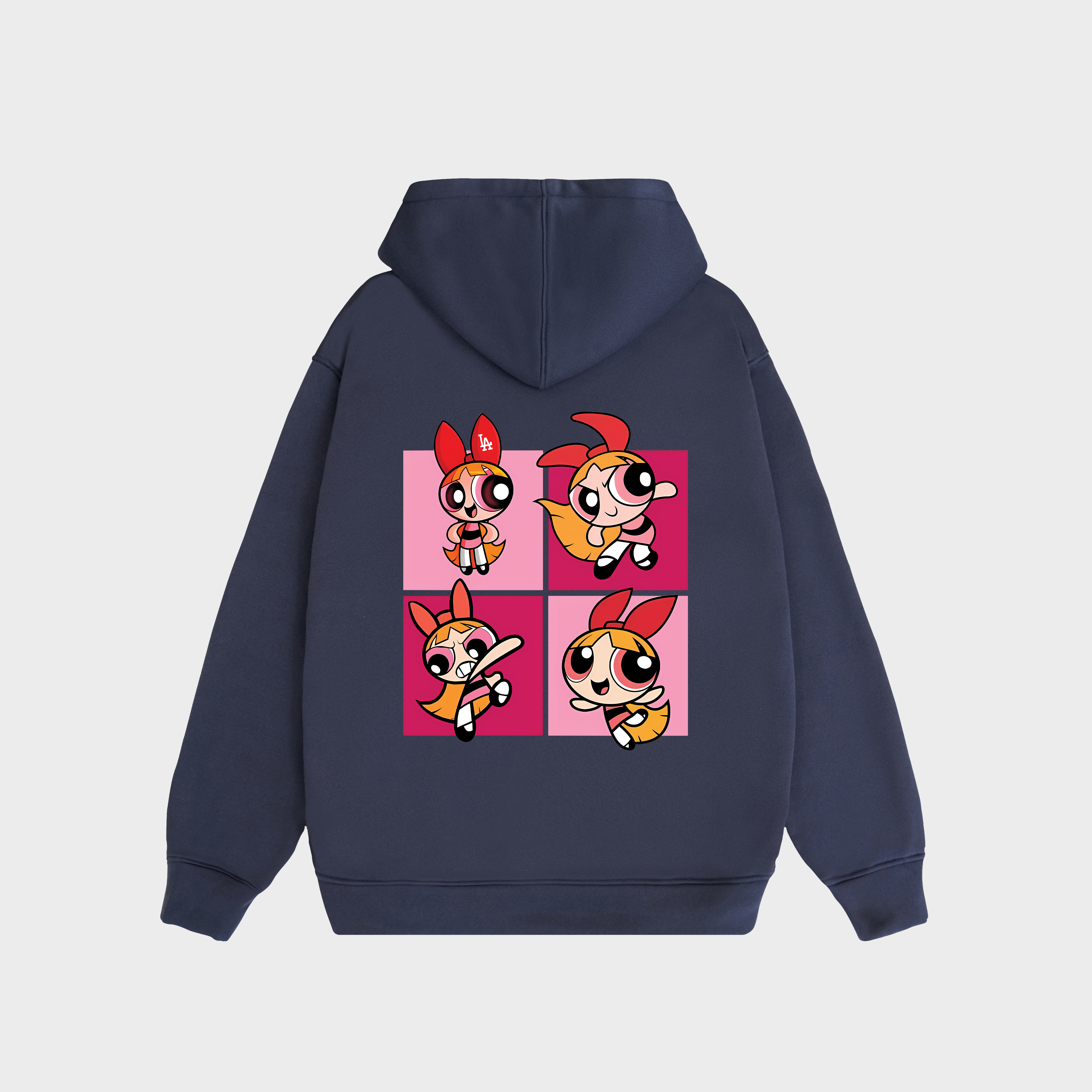 MLB The Powerpuff Girls Pink Hoodie