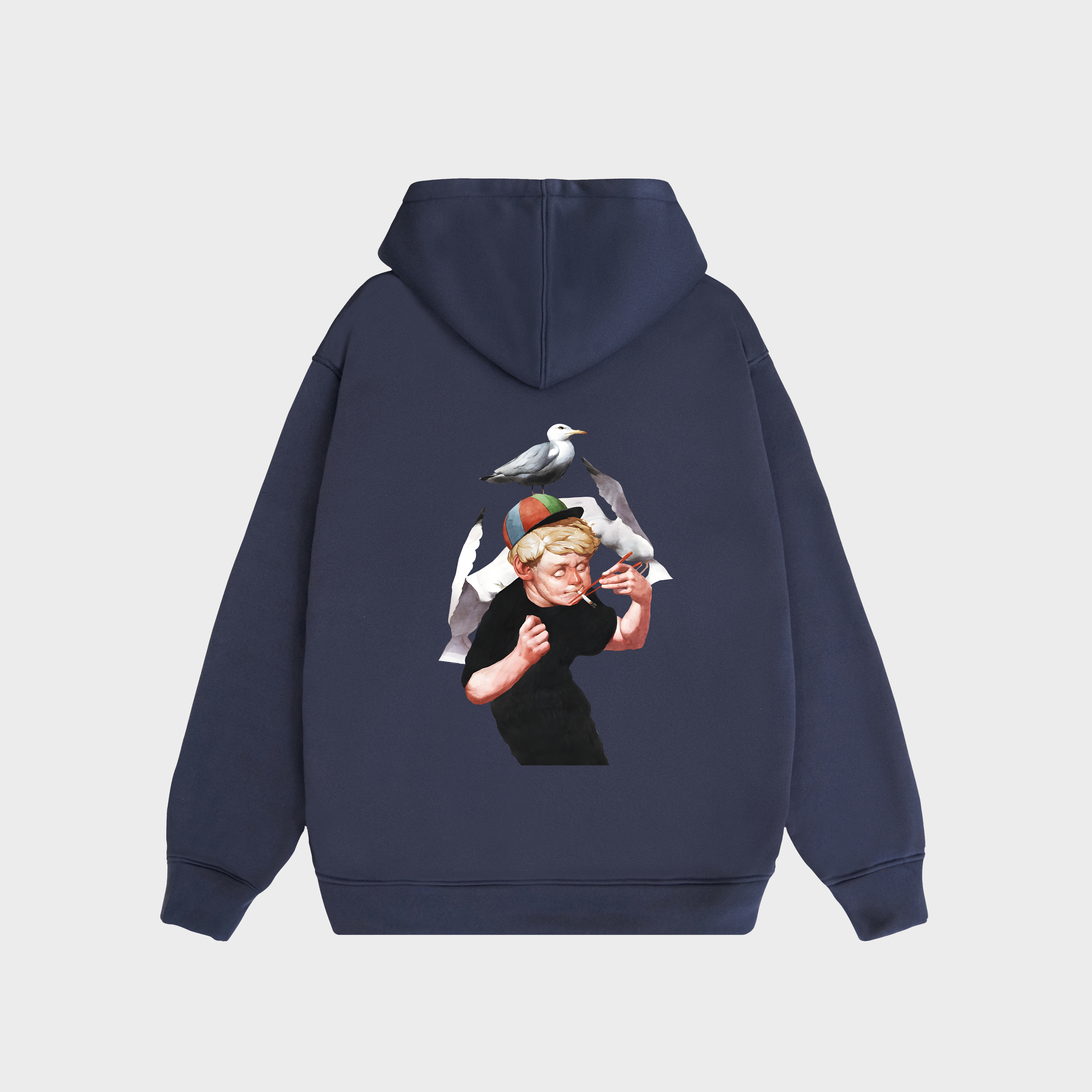 JUST MU PICS 7 HOODIE / NAVY