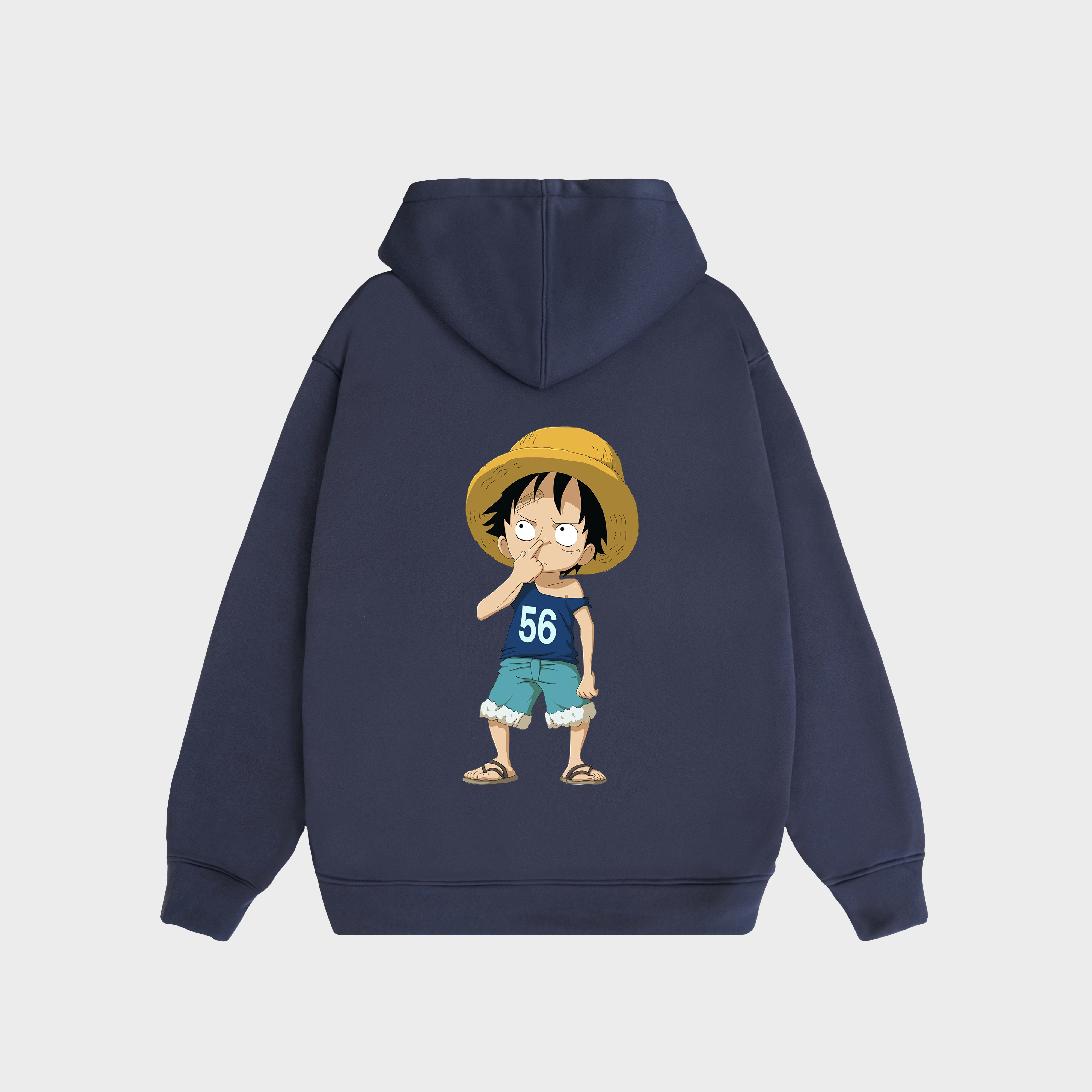 ONE PIECE LUFFY HOODIE / NAVY