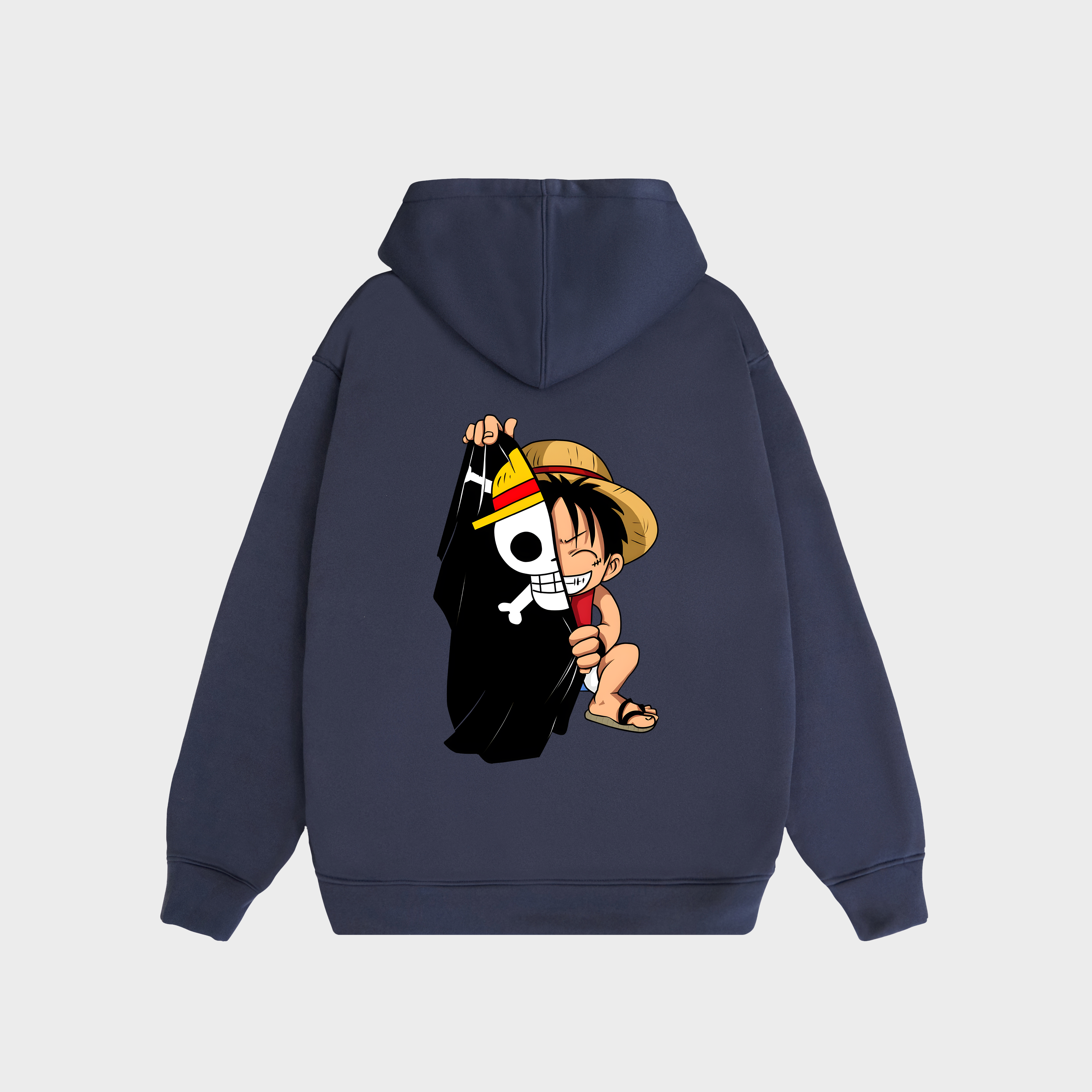 ONE PIECE ANIME HOODIE / NAVY