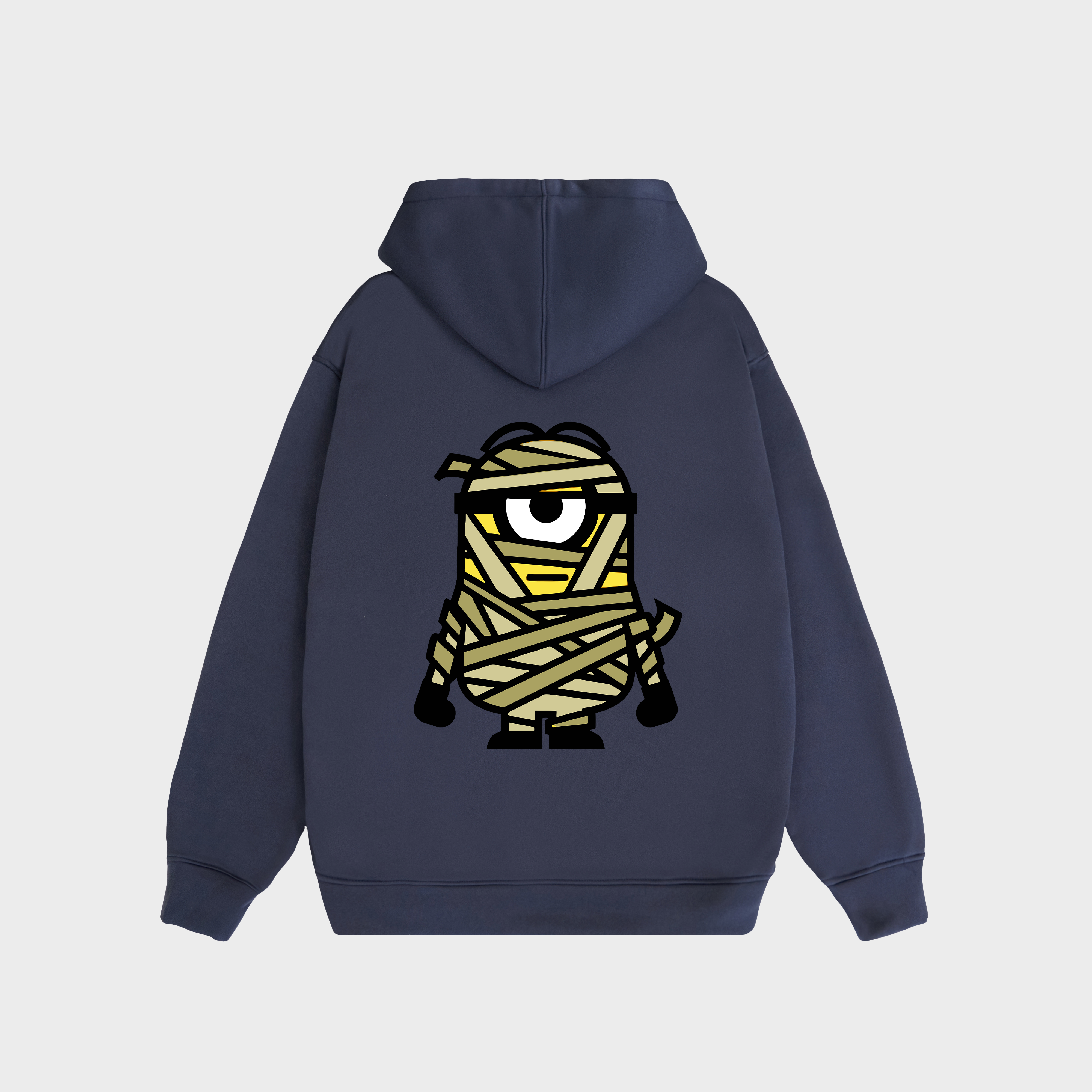 MINIONS DESPICABBLE ME MINIONS MUMMY HOODIE / NAVY