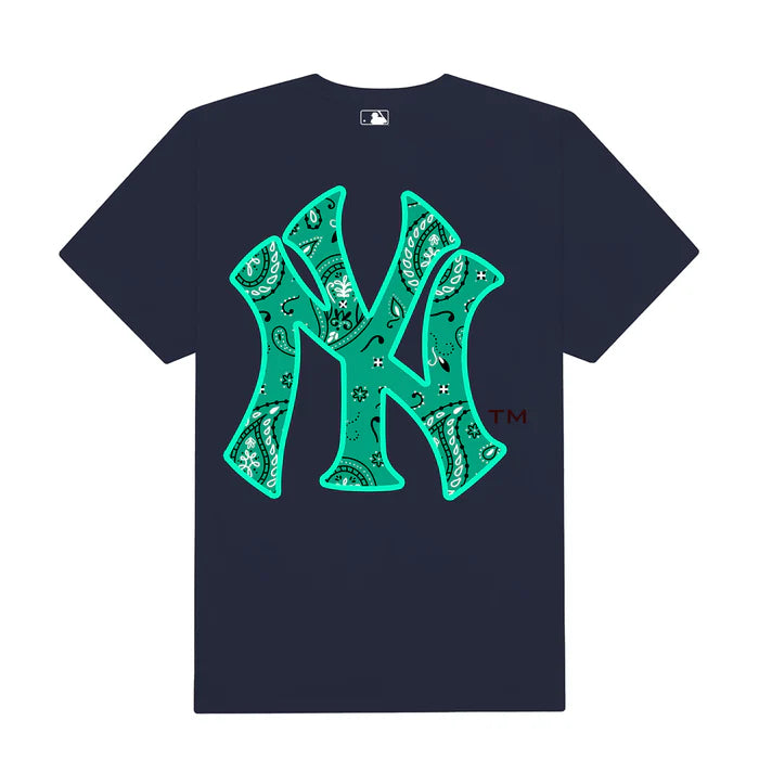 Flash Sale MLB Floral Green Logo T-Shirt