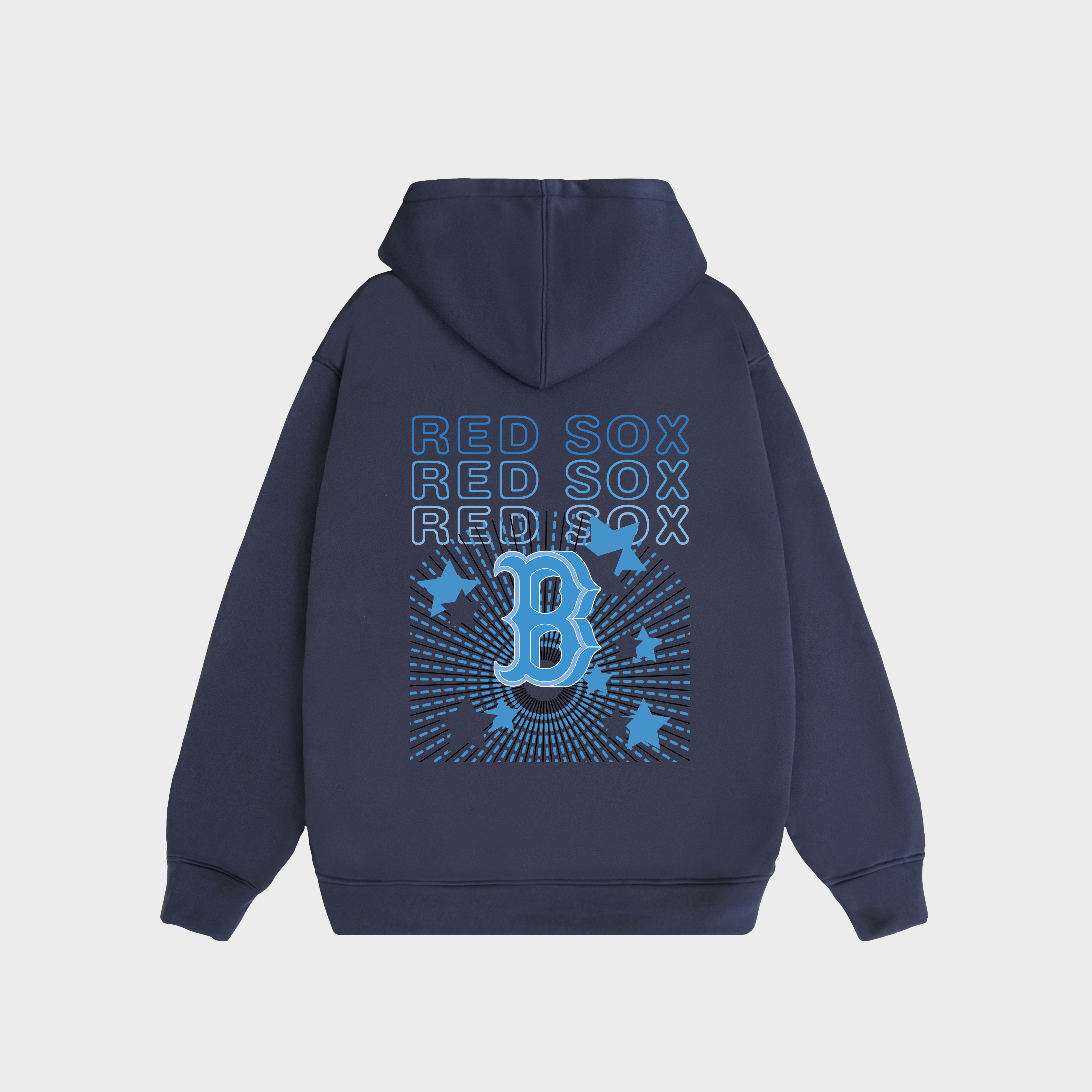 MLB Boston Red Sox Blue Star Hoodie