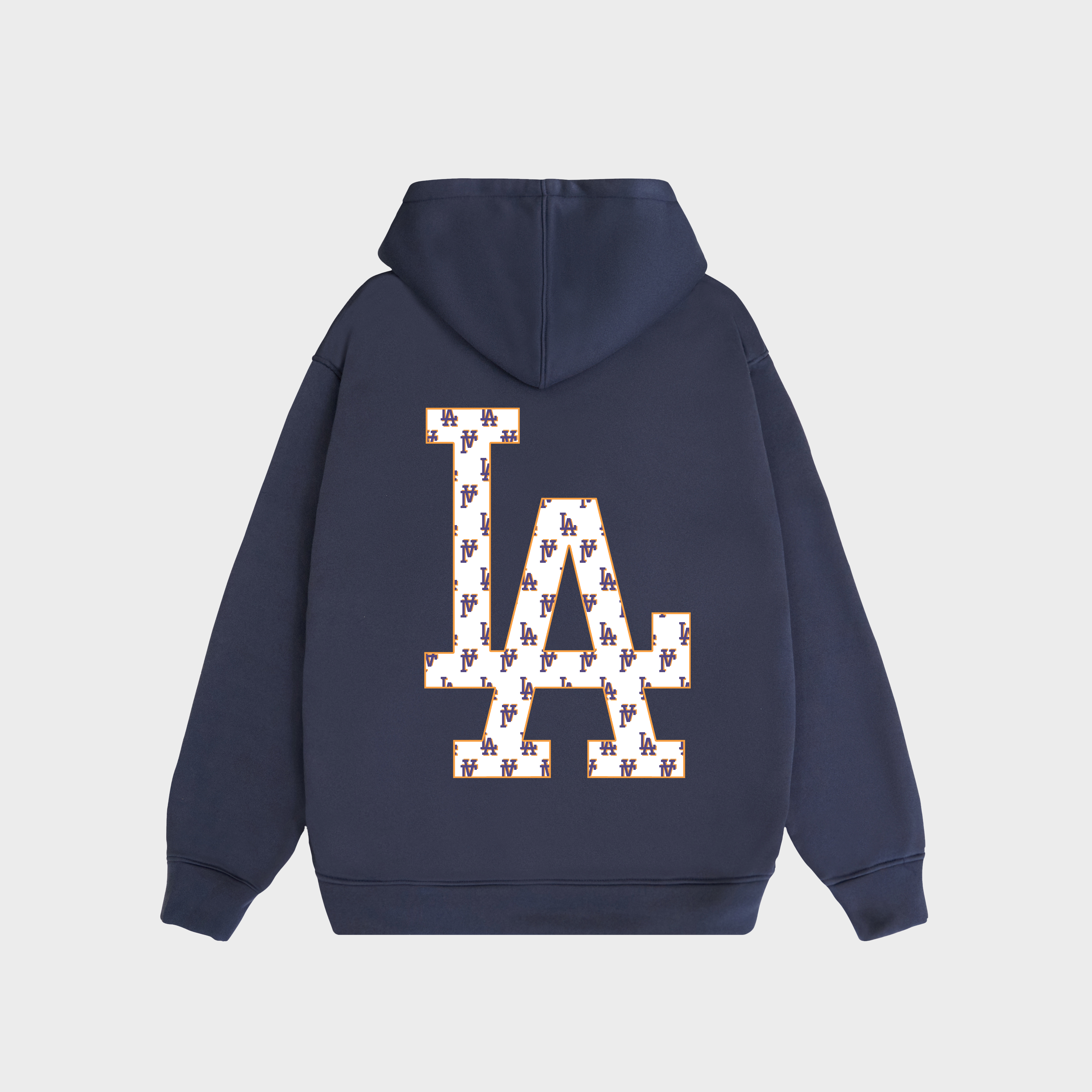 MLB Los Angeles Dodgers Purple Vintage Hoodie