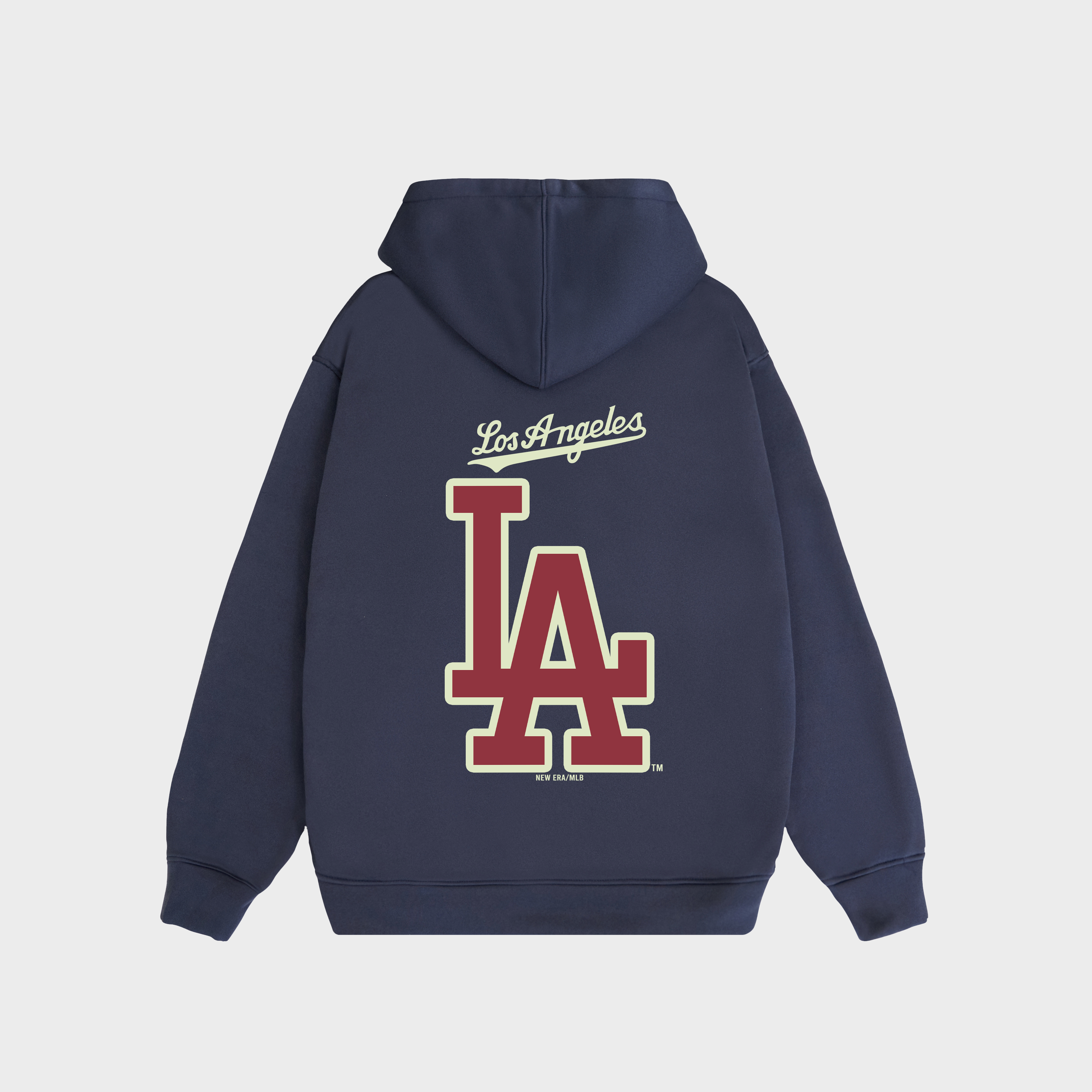 MLB Los Angeles Dodgers Logo Red Hoodie