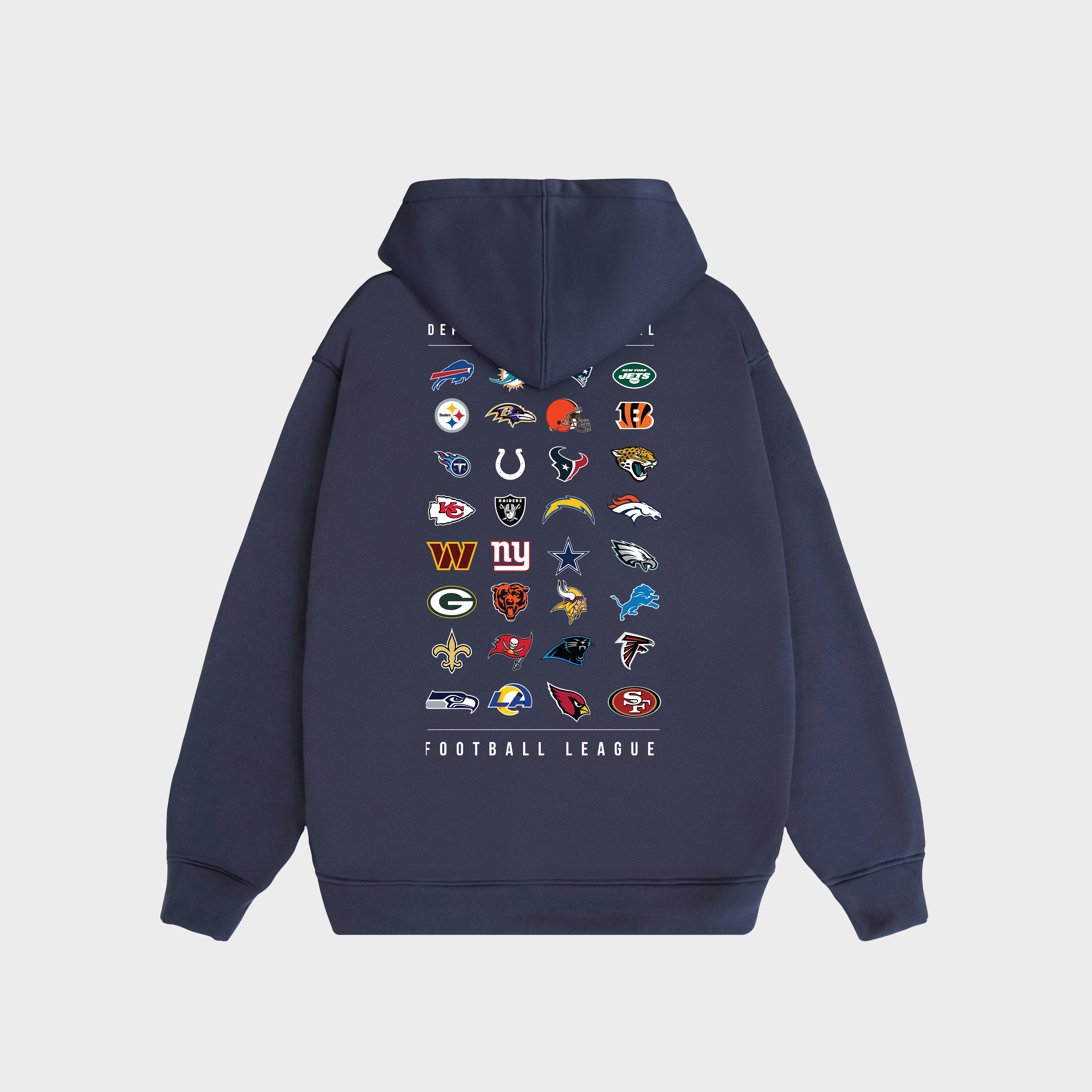 NFL All Logo Graphic Hoodie