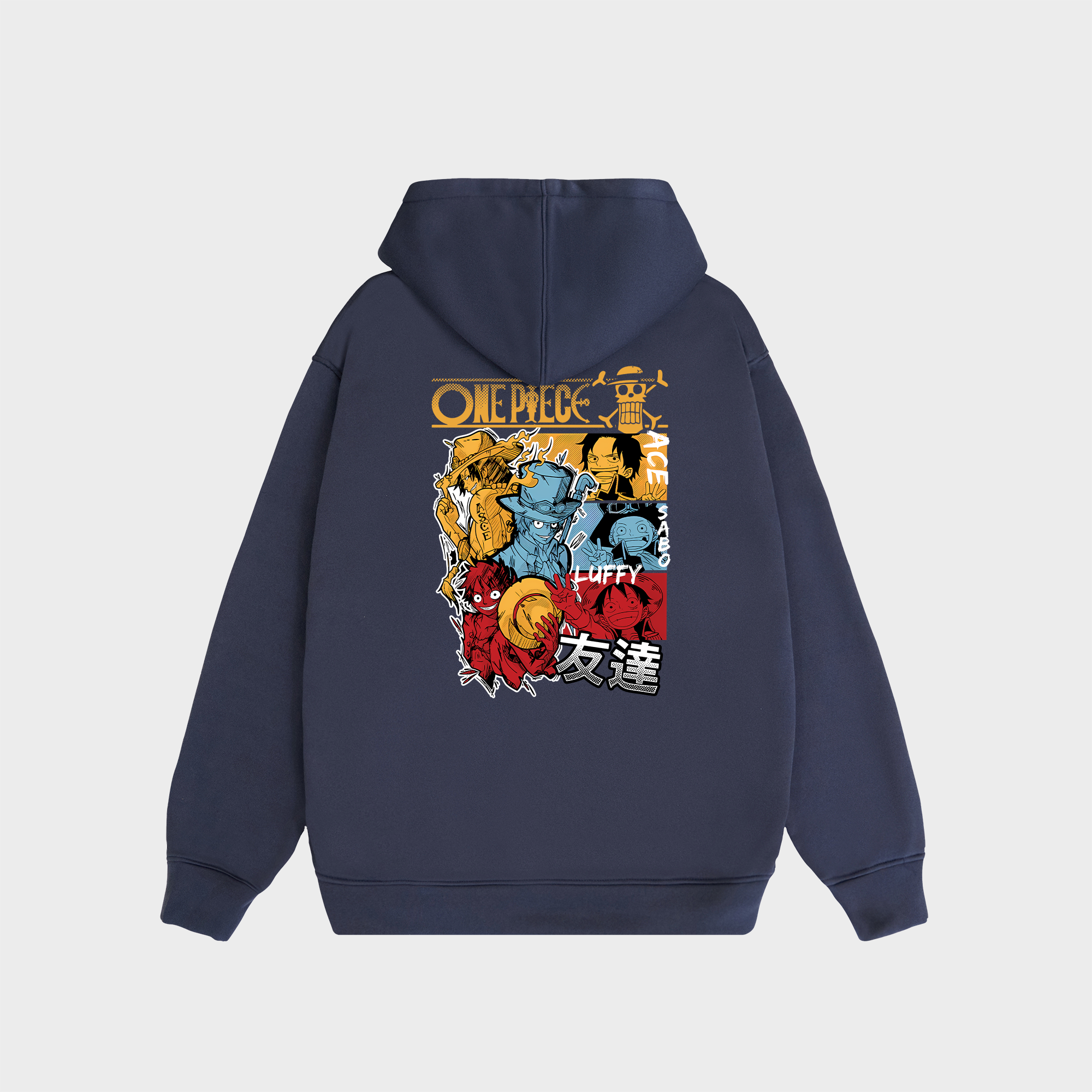 ONE PIECE HOODIE / NAVY