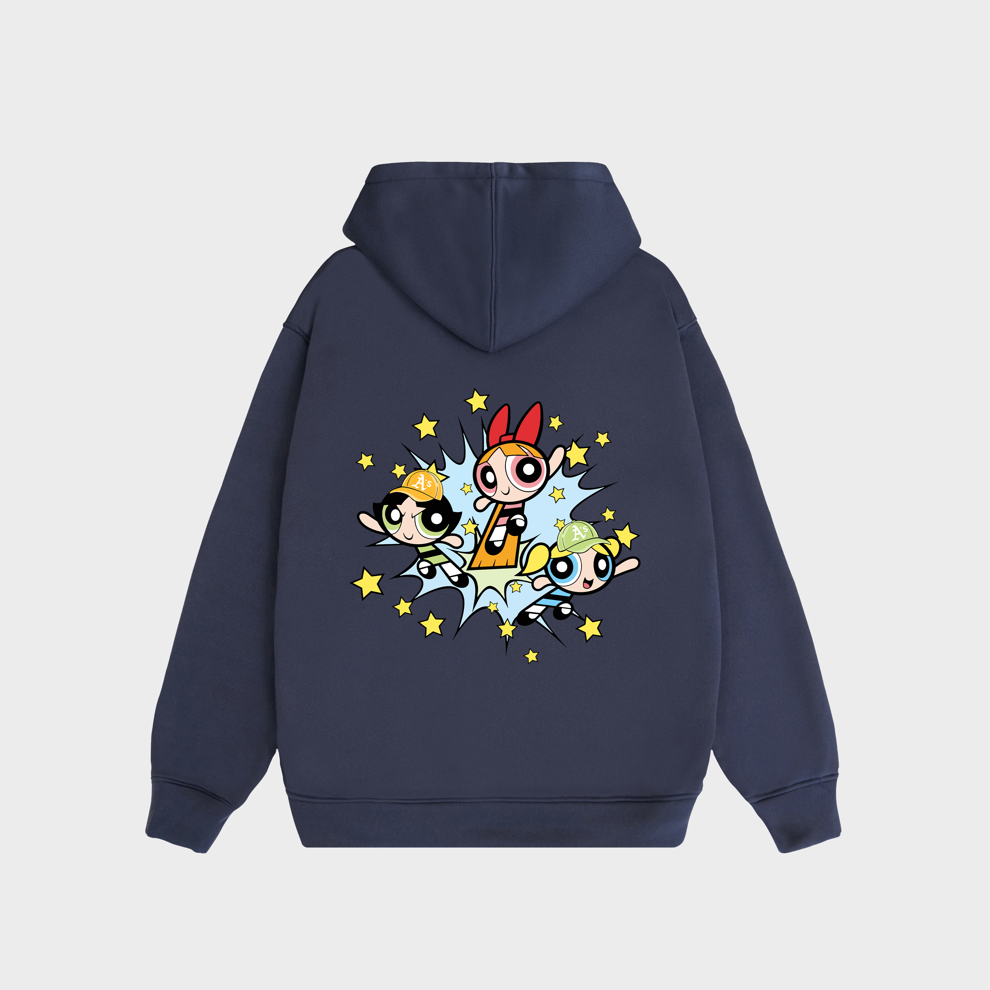 MLB A's The Powerpuff Girls Hoodie